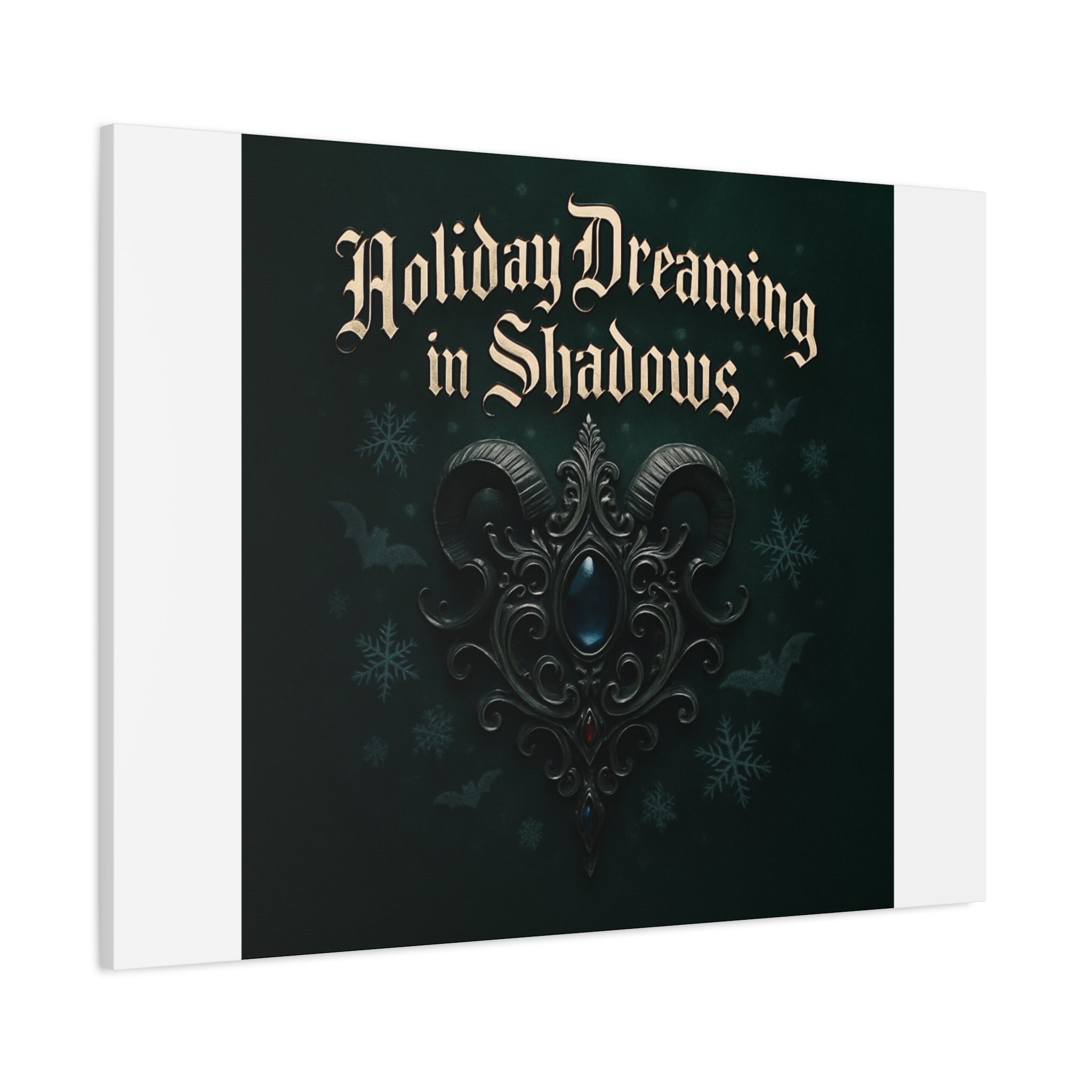 Holiday Dreaming in Shadows Canvas Art