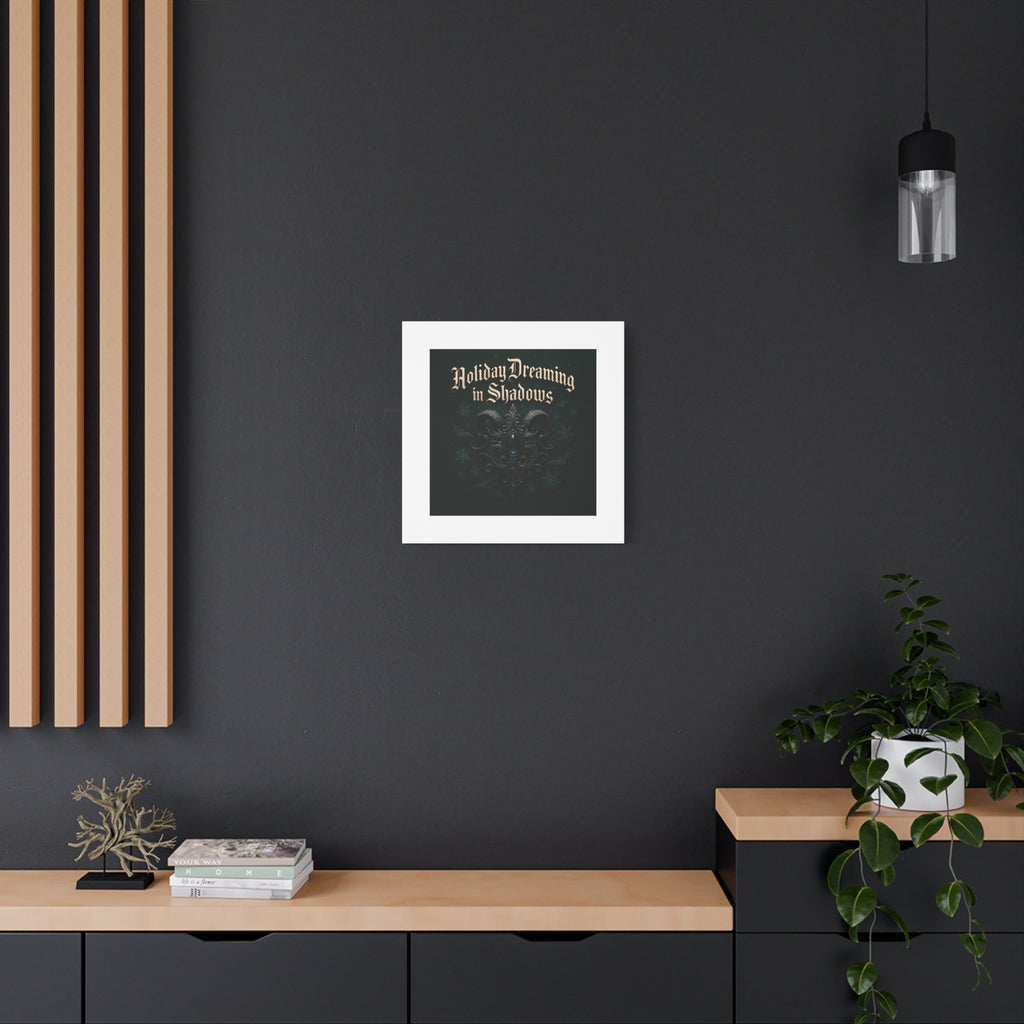 Holiday Dreaming in Shadows Canvas Art