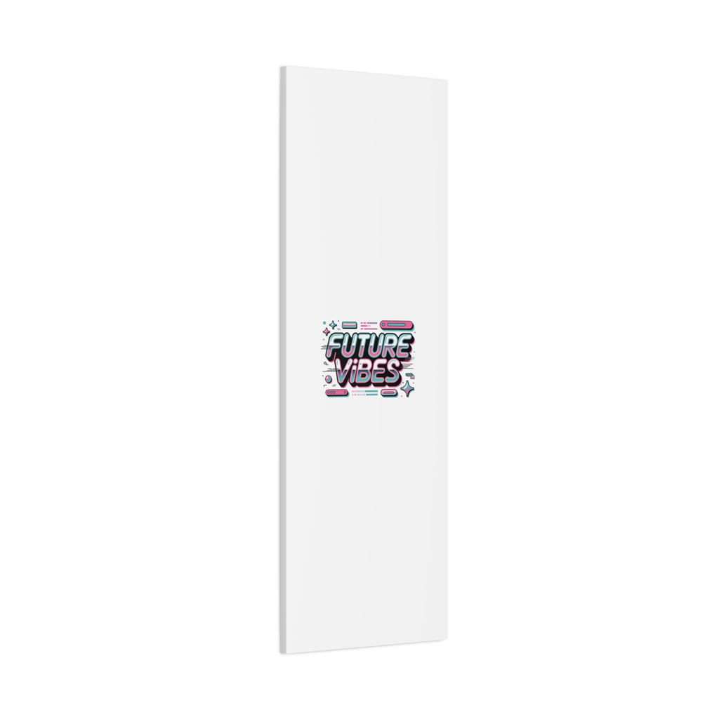 Future Vibes Canvas | Y2K Cyber Holo, Retro Tech Print