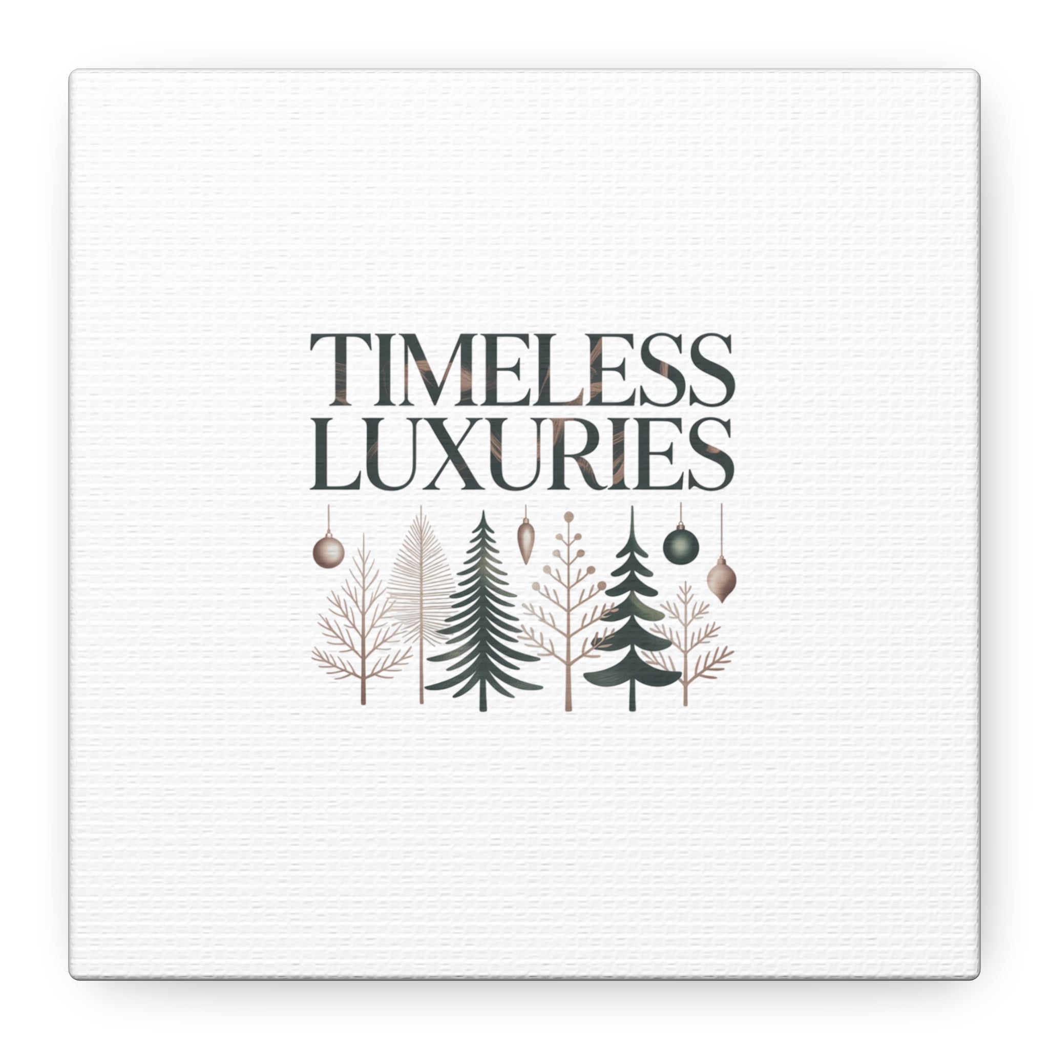 Timeless Luxuries Canvas | Heritage Style Christmas, Quiet Luxury Holiday Decor