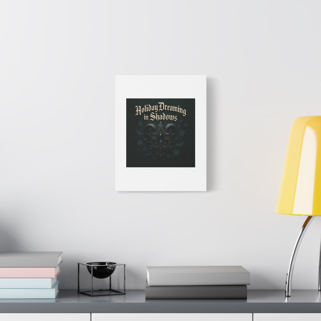 Holiday Dreaming in Shadows Canvas Art