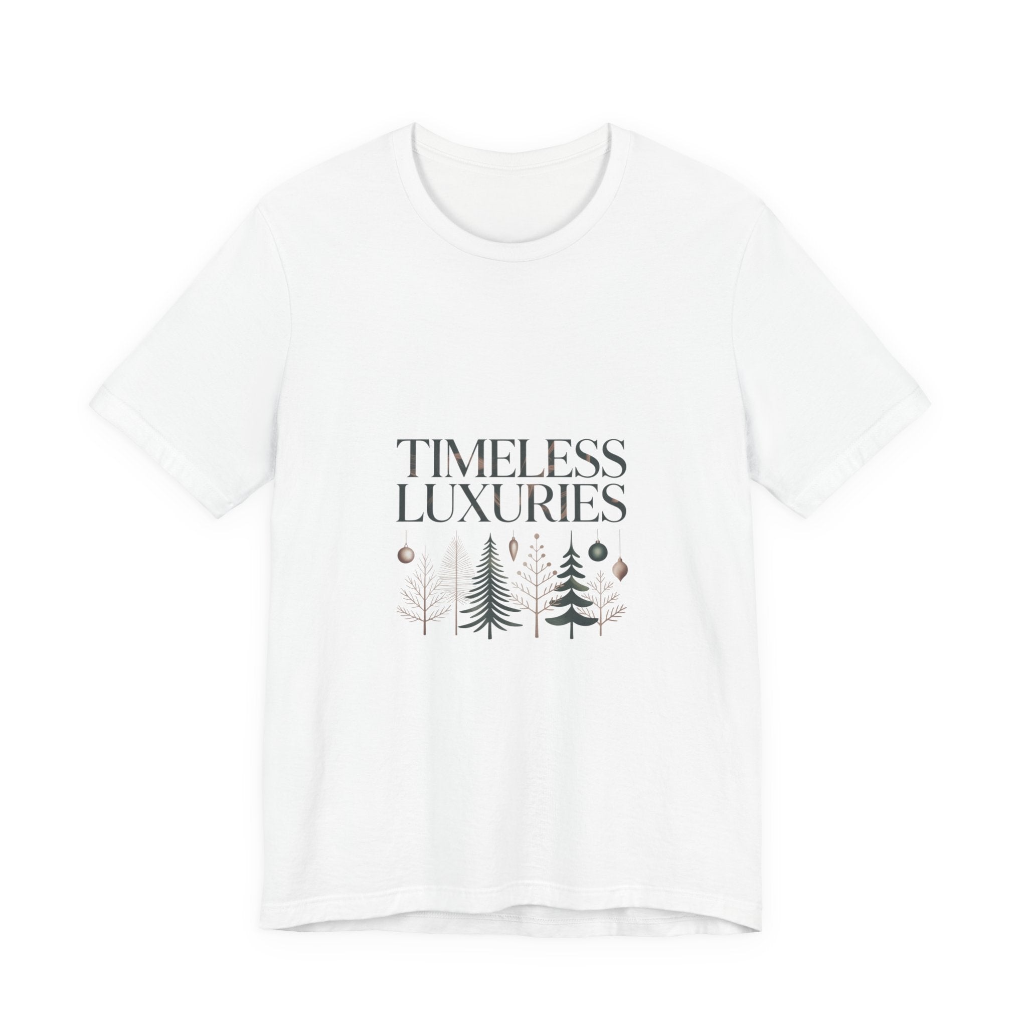 Timeless Luxuries T-Shirt | heritage style Christmas, quiet luxury decor