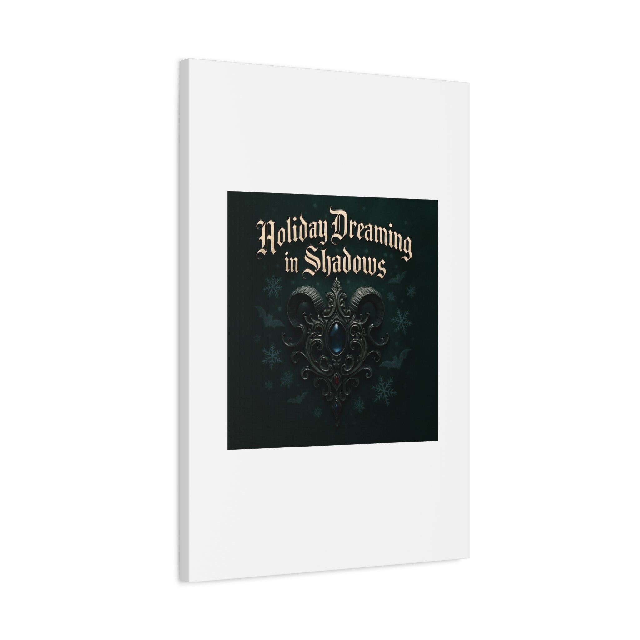 Holiday Dreaming in Shadows Canvas Art
