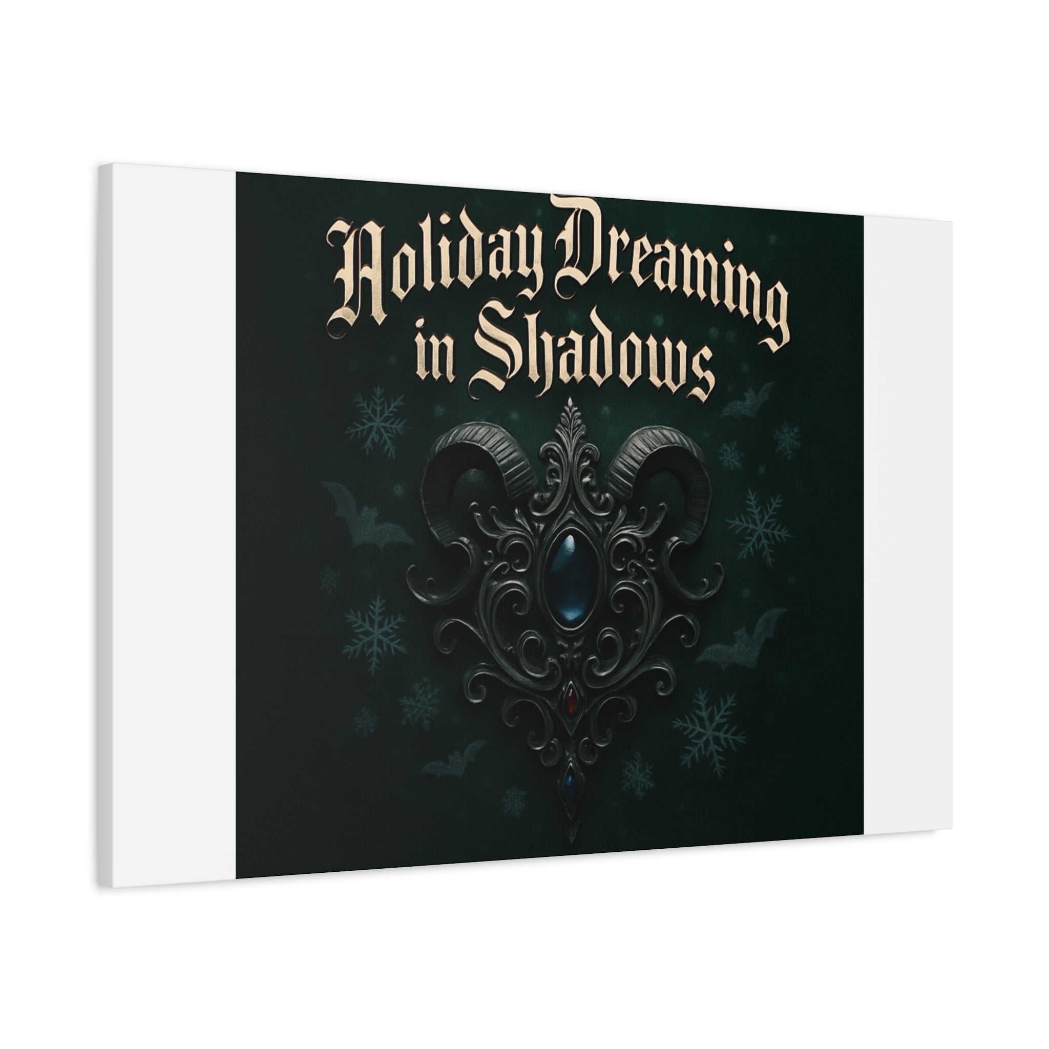 Holiday Dreaming in Shadows Canvas Art