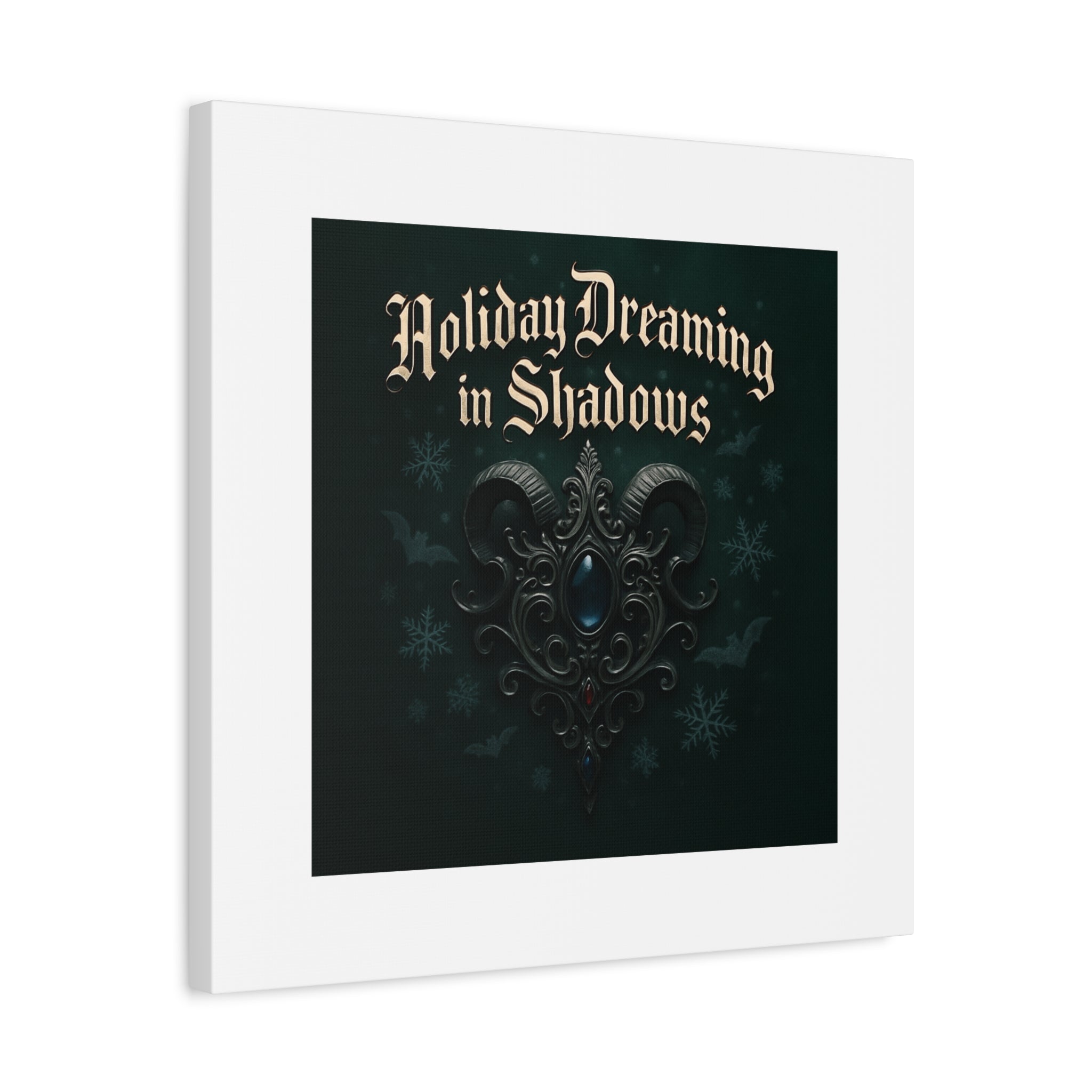 Holiday Dreaming in Shadows Canvas Art