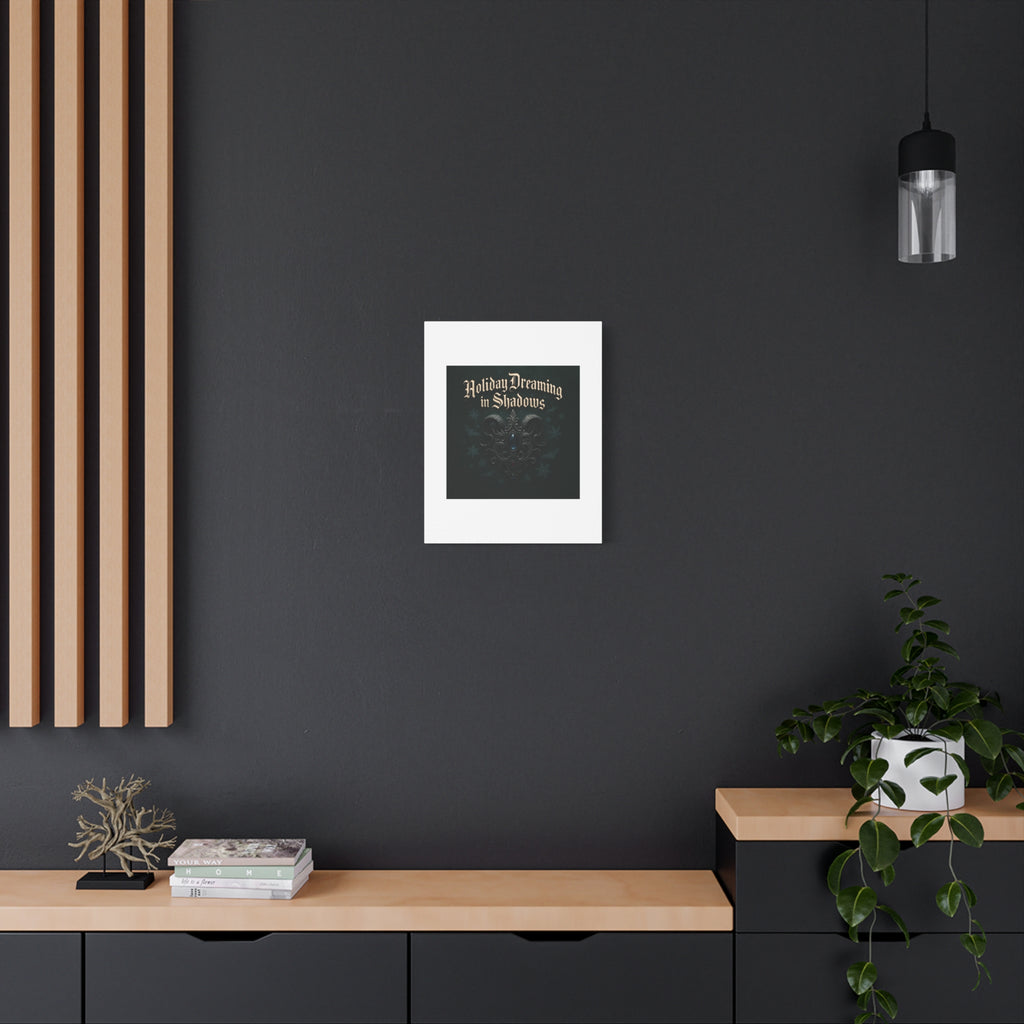 Holiday Dreaming in Shadows Canvas Art