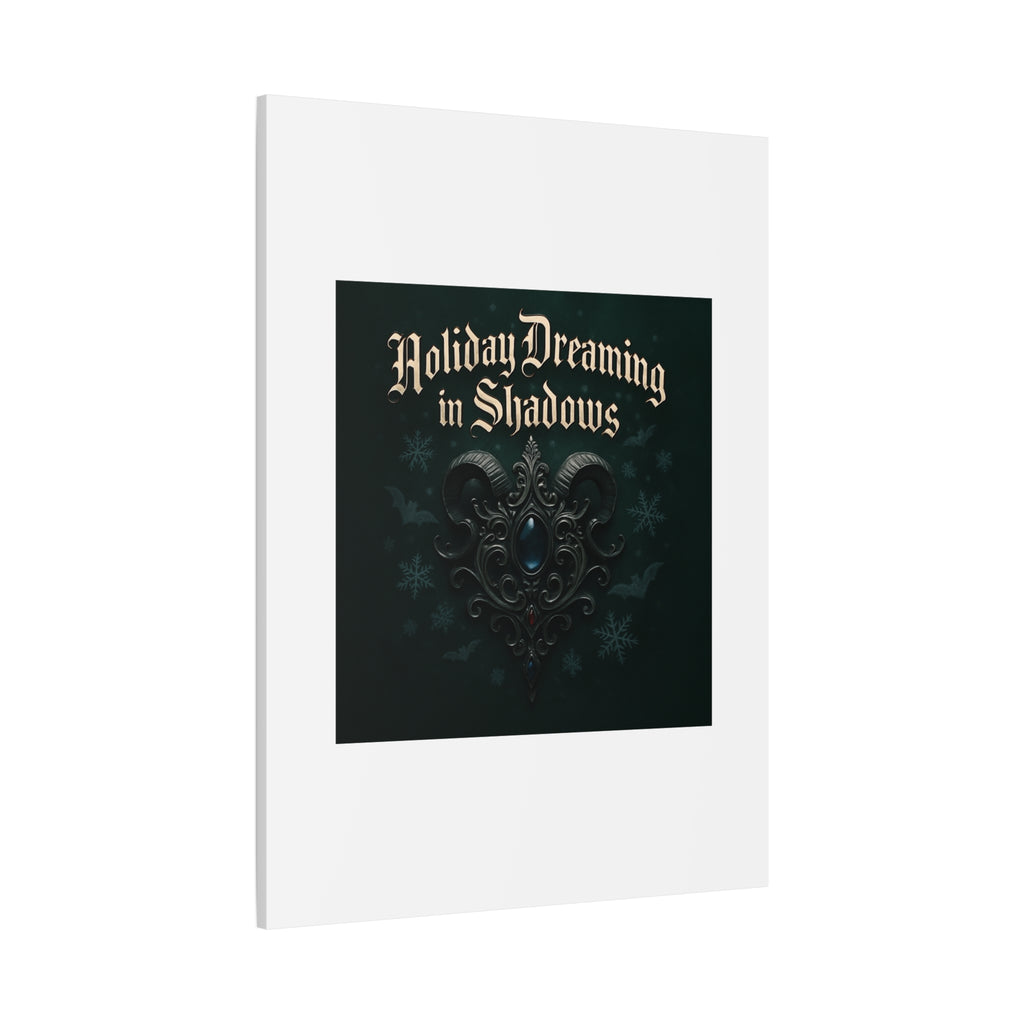 Holiday Dreaming in Shadows Canvas Art