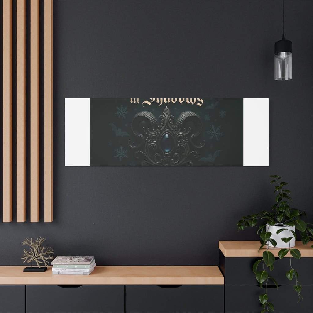 Holiday Dreaming in Shadows Canvas Art