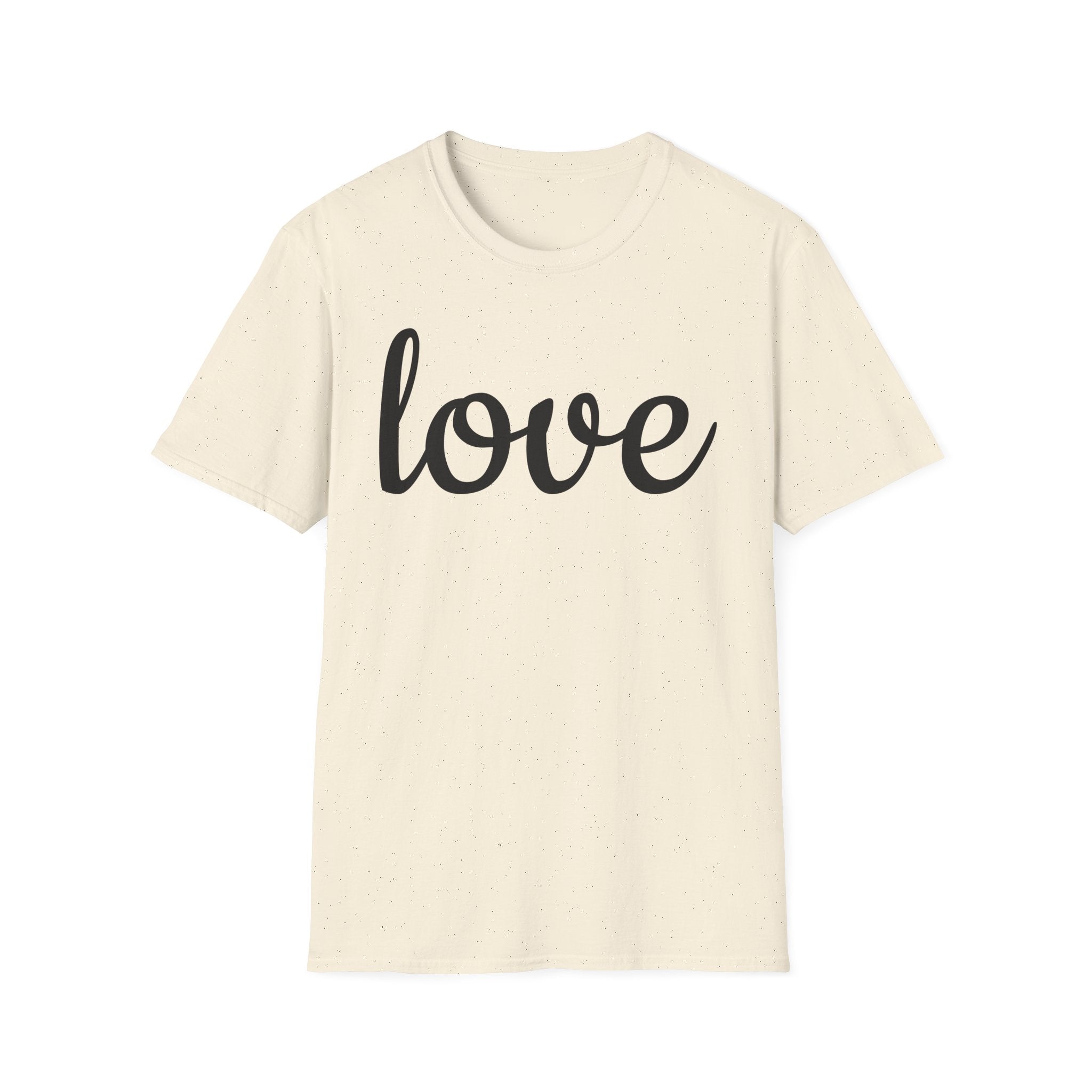 Love Unisex Softstyle T-Shirt, Cute Graphic Tee, Casual Wear, Gift for Friends, Valentine's Day, Everyday Style