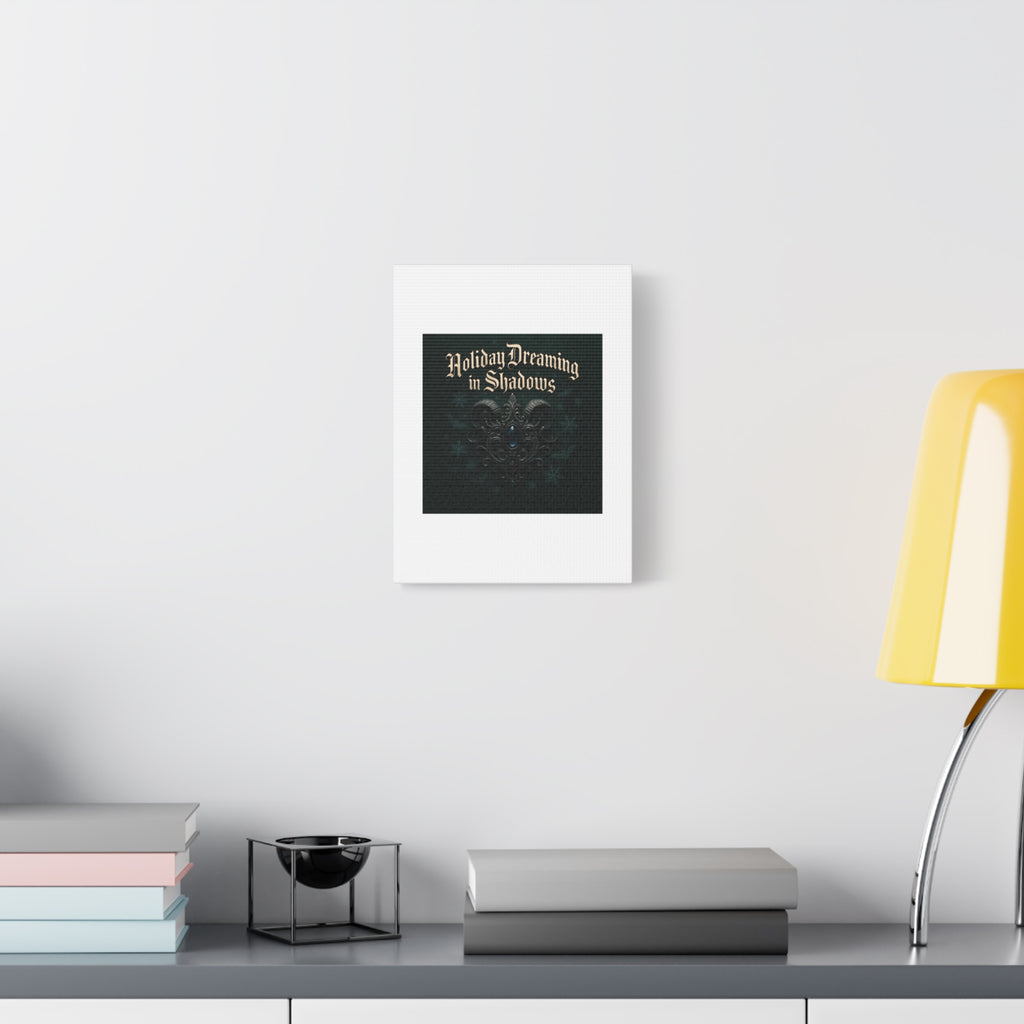 Holiday Dreaming in Shadows Canvas Art