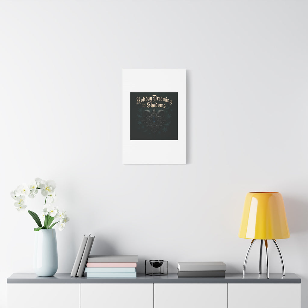 Holiday Dreaming in Shadows Canvas Art
