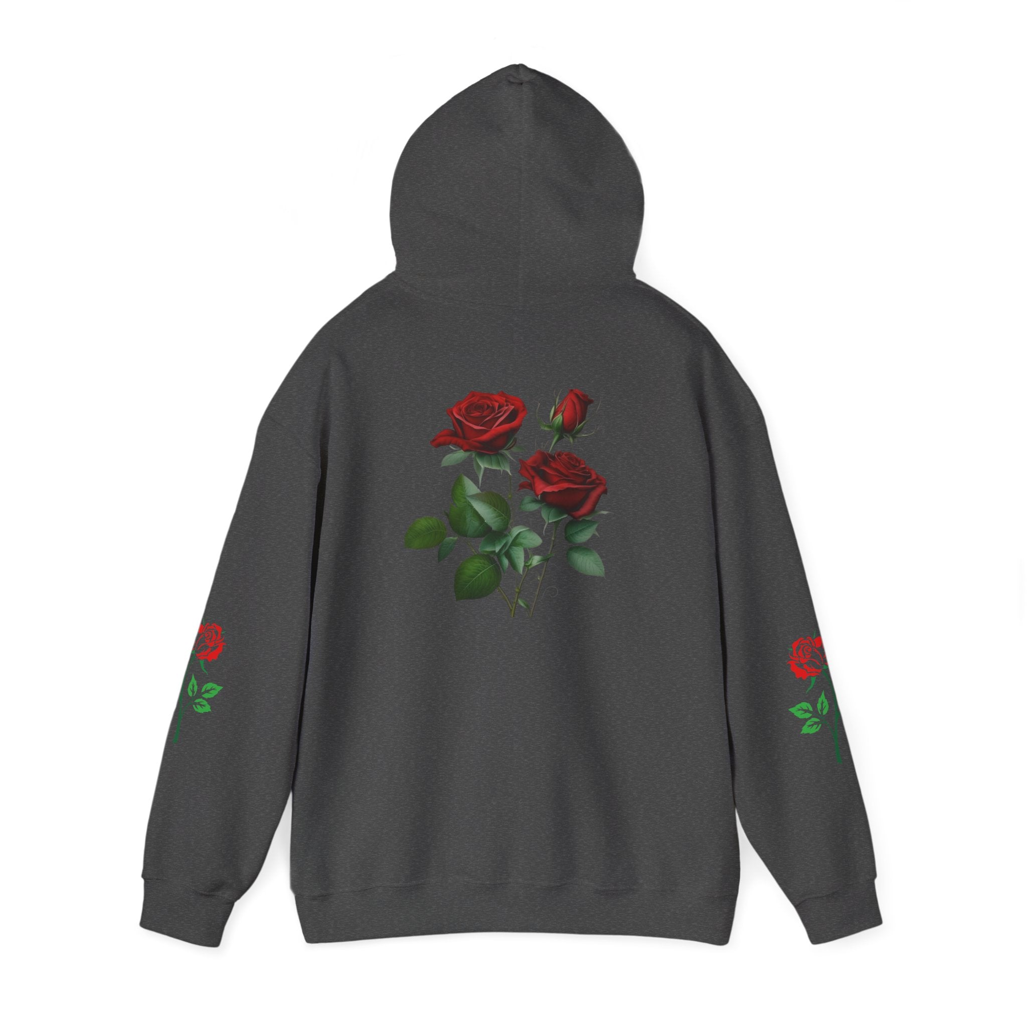 Stay Beautiful Rose Hoodie, Vintage Floral Sweatshirt, Unisex Gift, Cozy Layer, Perfect for Spring Style