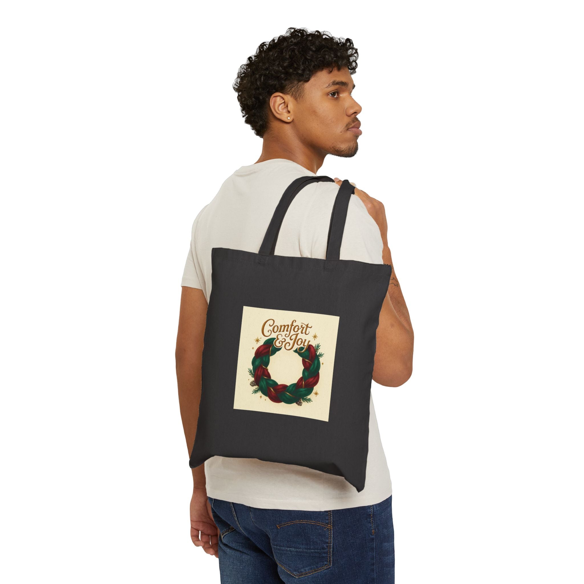 Comfort & Joy Wreath Tote