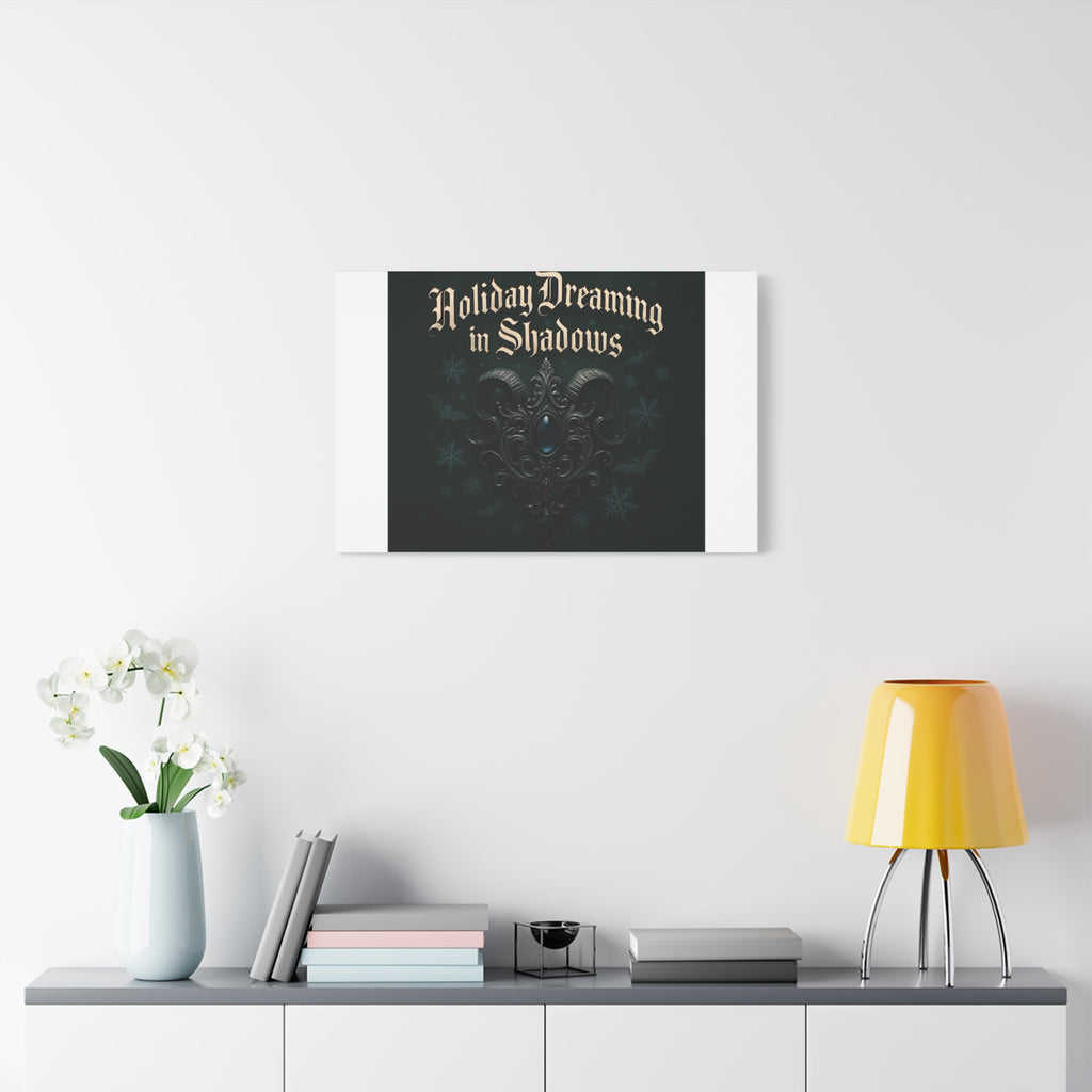 Holiday Dreaming in Shadows Canvas Art