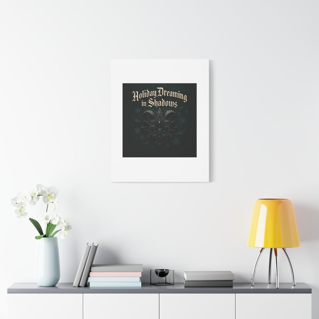 Holiday Dreaming in Shadows Canvas Art