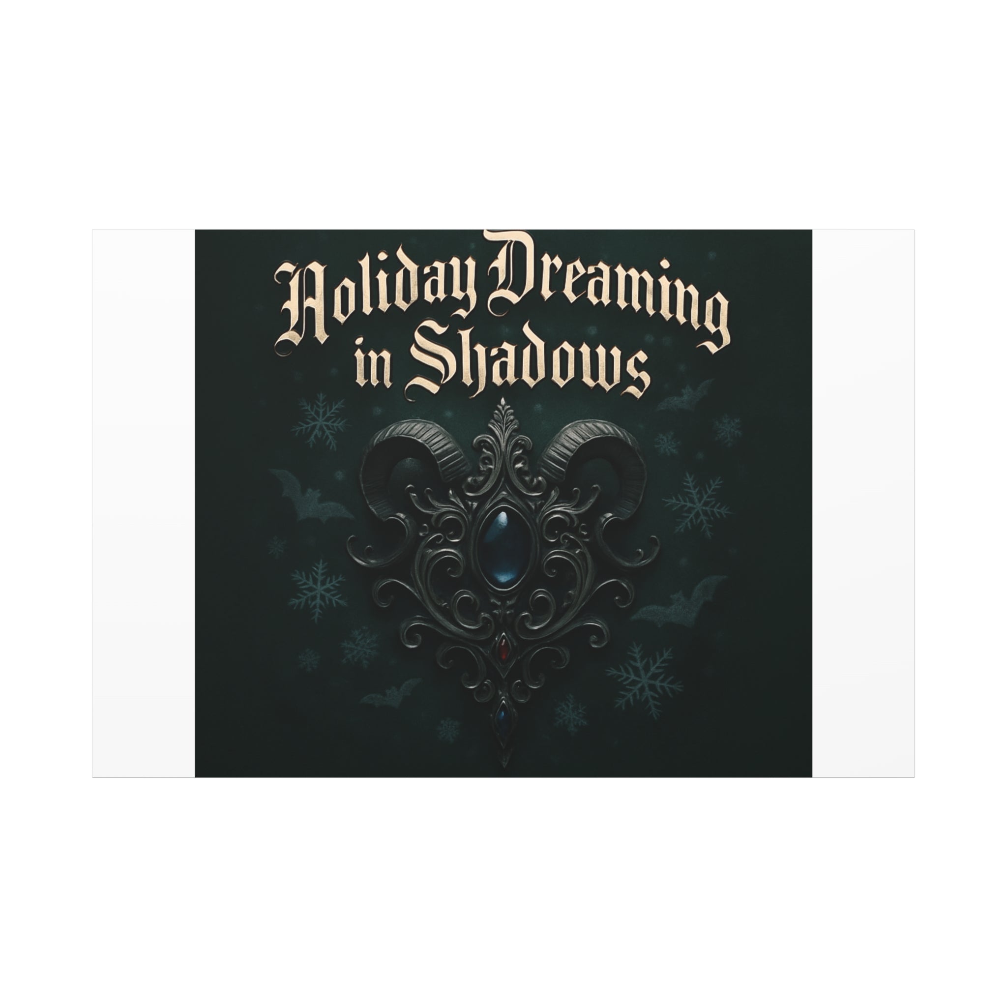 Holiday Dreaming in Shadows Canvas Art