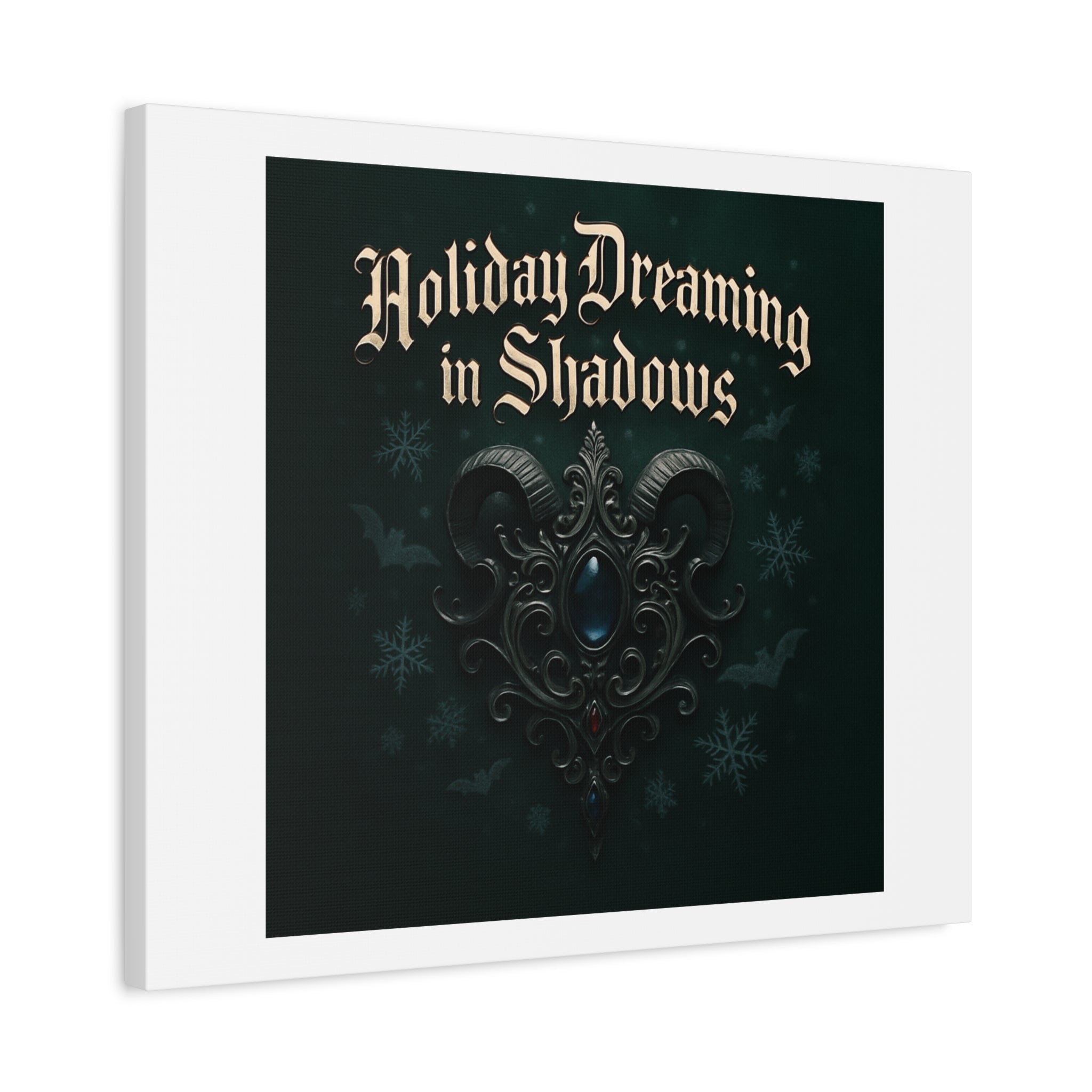 Holiday Dreaming in Shadows Canvas Art