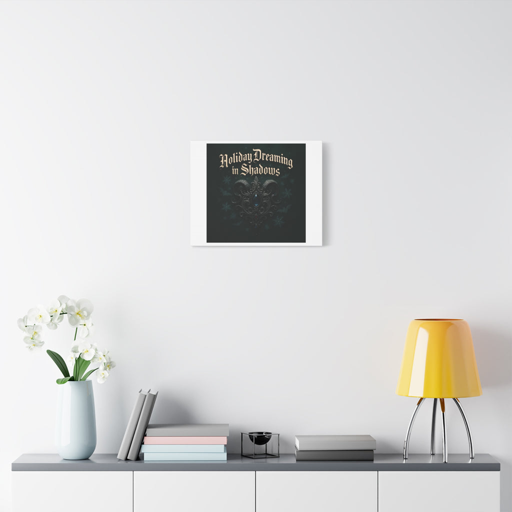 Holiday Dreaming in Shadows Canvas Art