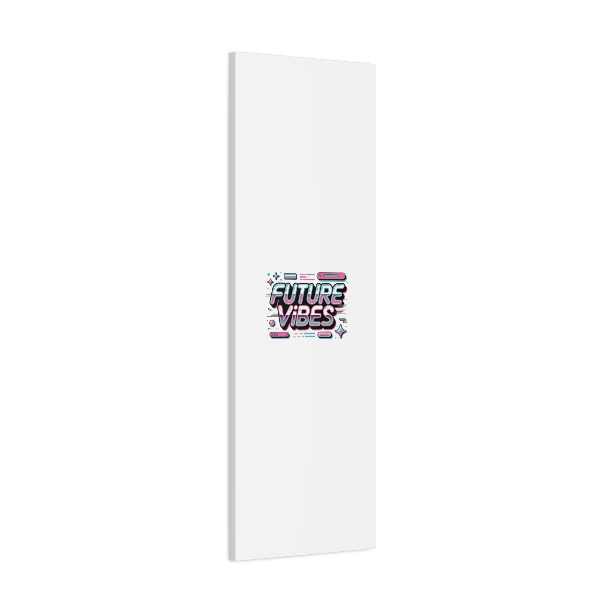 Future Vibes Canvas | Y2K Cyber Holo, Retro Tech Print