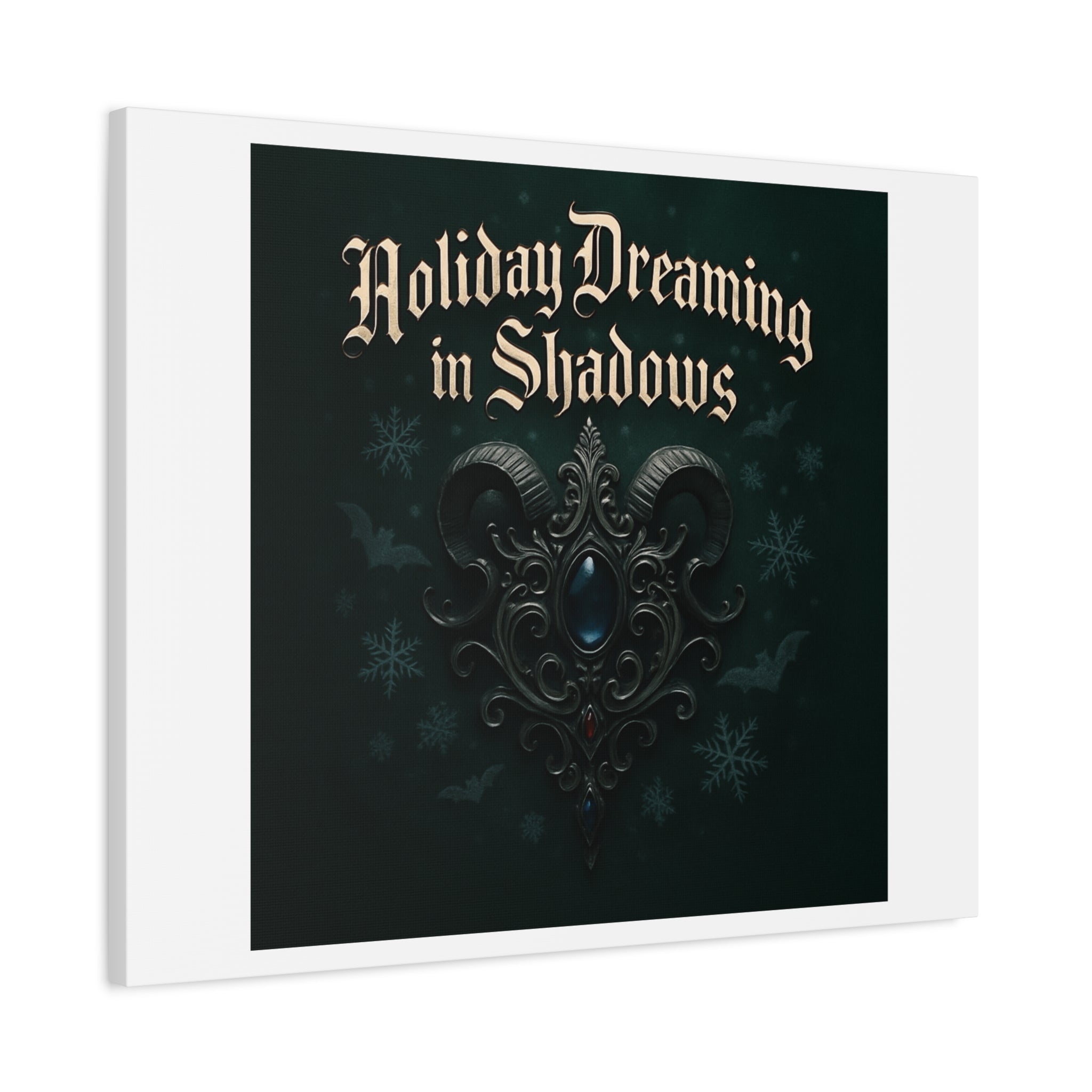 Holiday Dreaming in Shadows Canvas Art