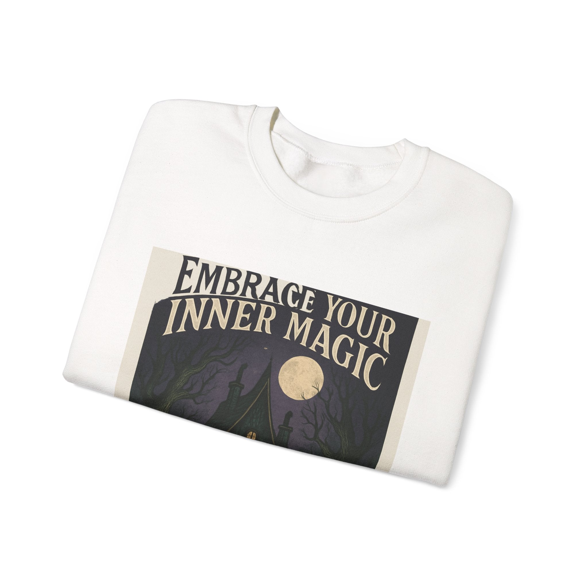 Magic Cottage Sweatshirt — "Embrace Your Inner Magic" Cozy Crewneck