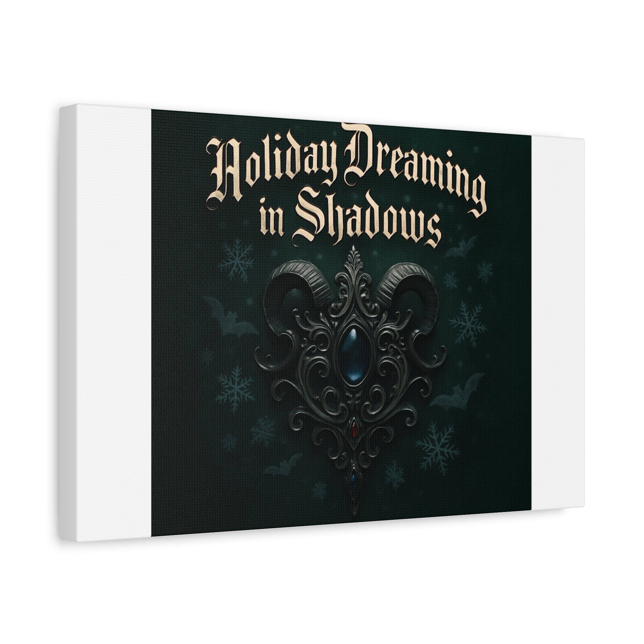 Holiday Dreaming in Shadows Canvas Art
