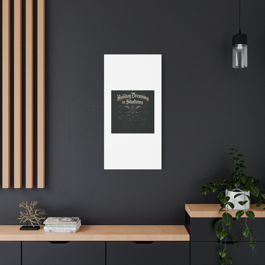 Holiday Dreaming in Shadows Canvas Art