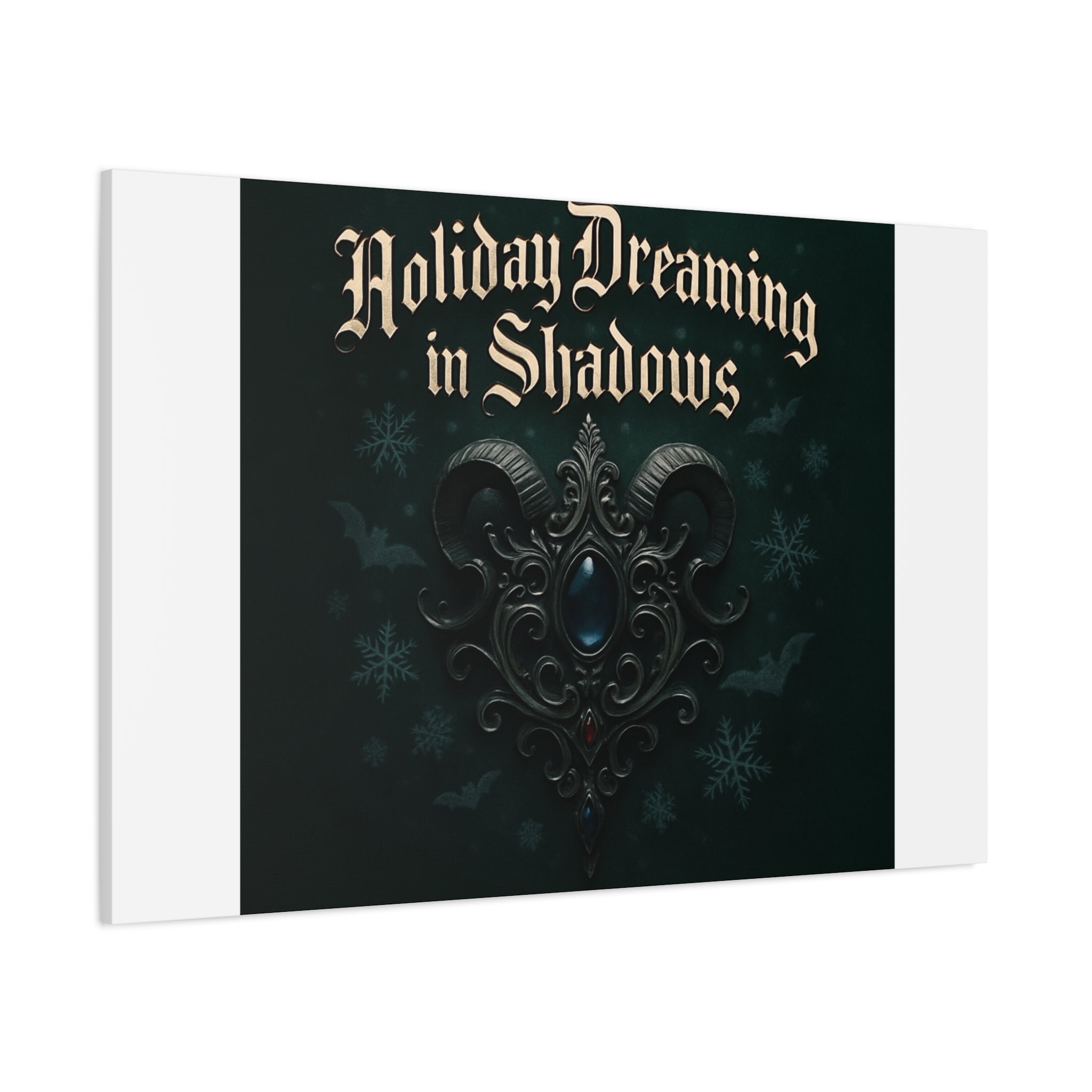 Holiday Dreaming in Shadows Canvas Art
