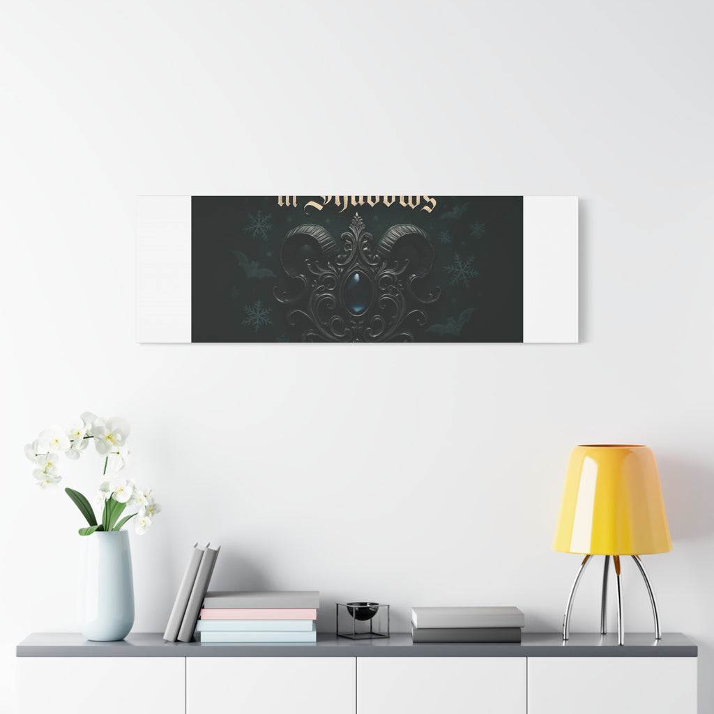 Holiday Dreaming in Shadows Canvas Art