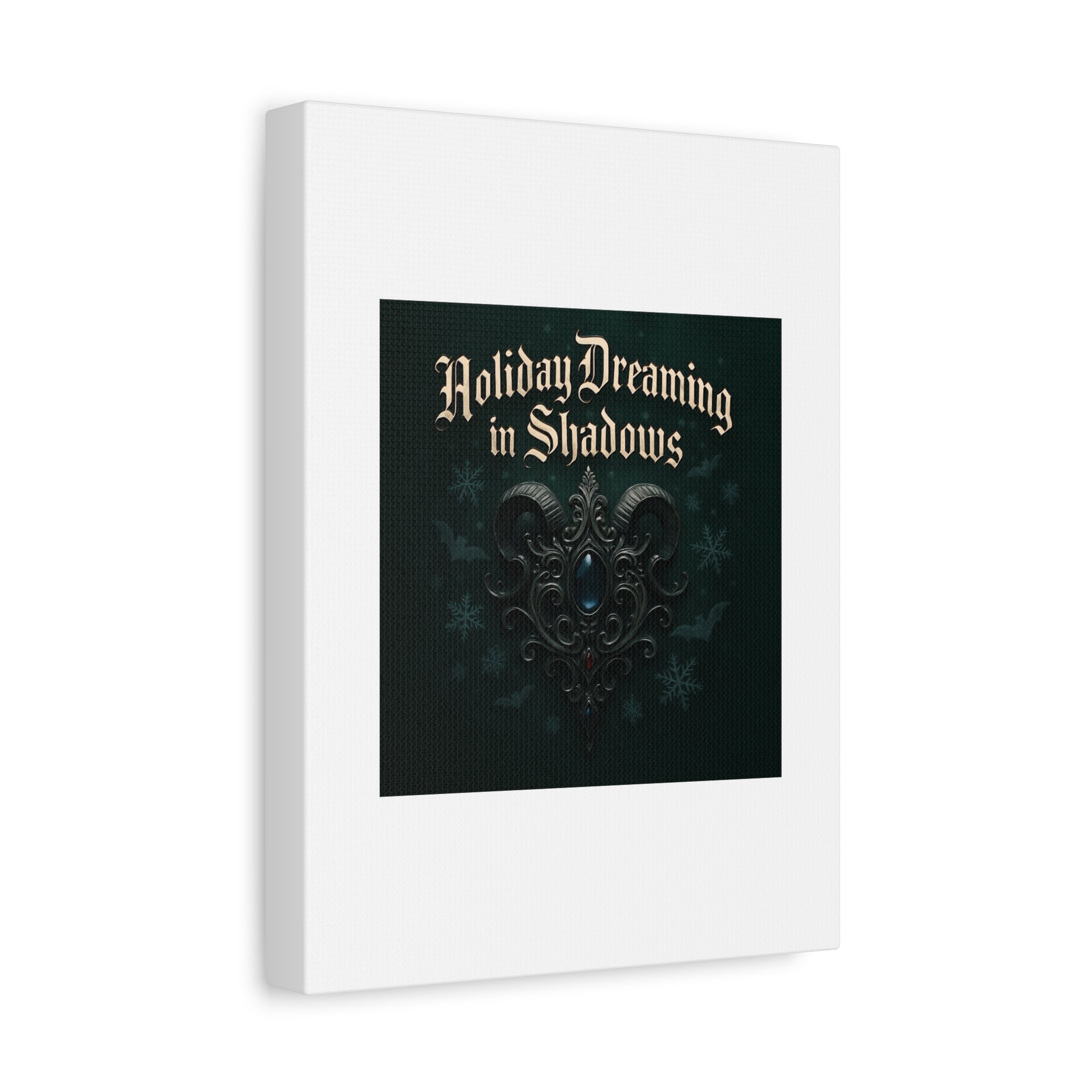 Holiday Dreaming in Shadows Canvas Art