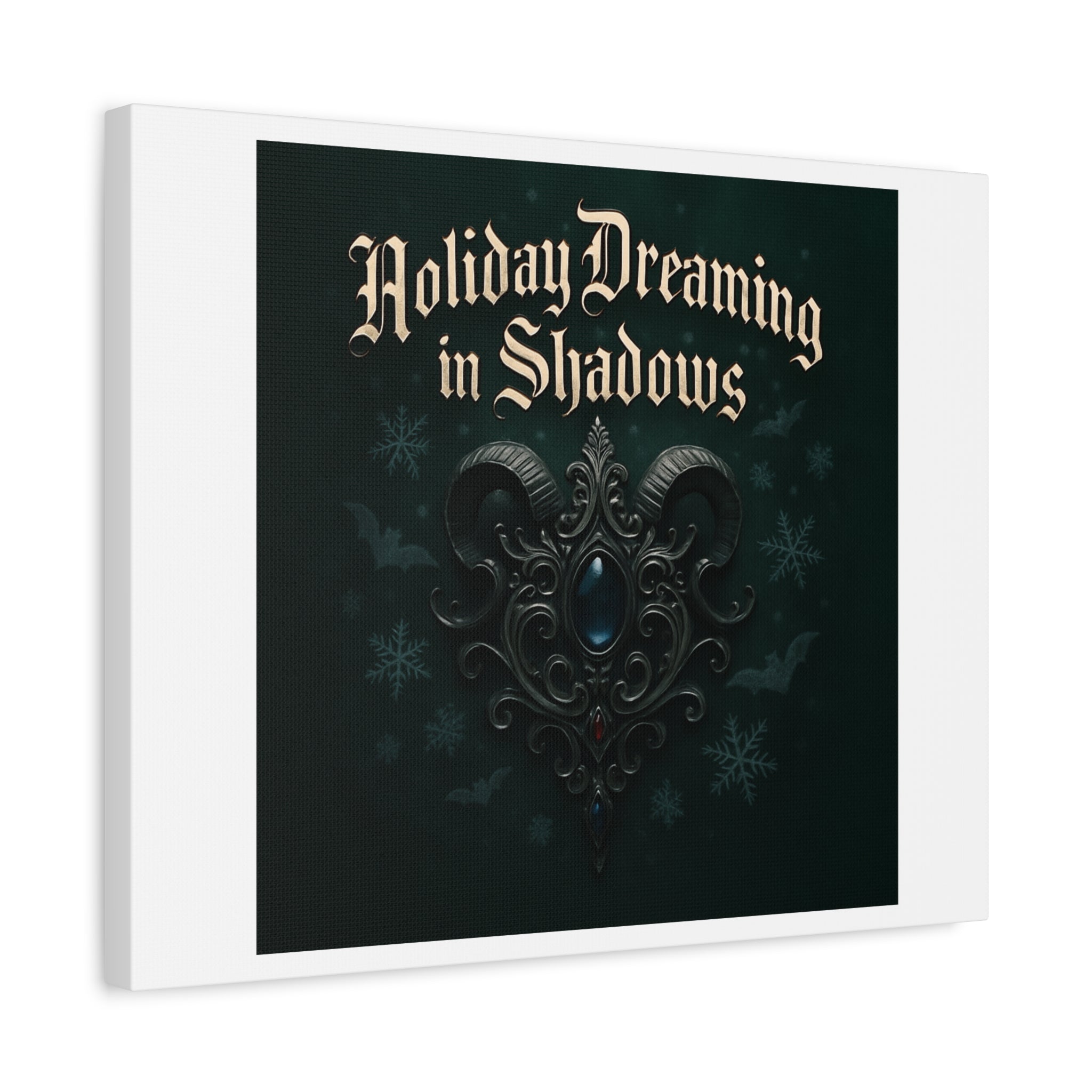 Holiday Dreaming in Shadows Canvas Art