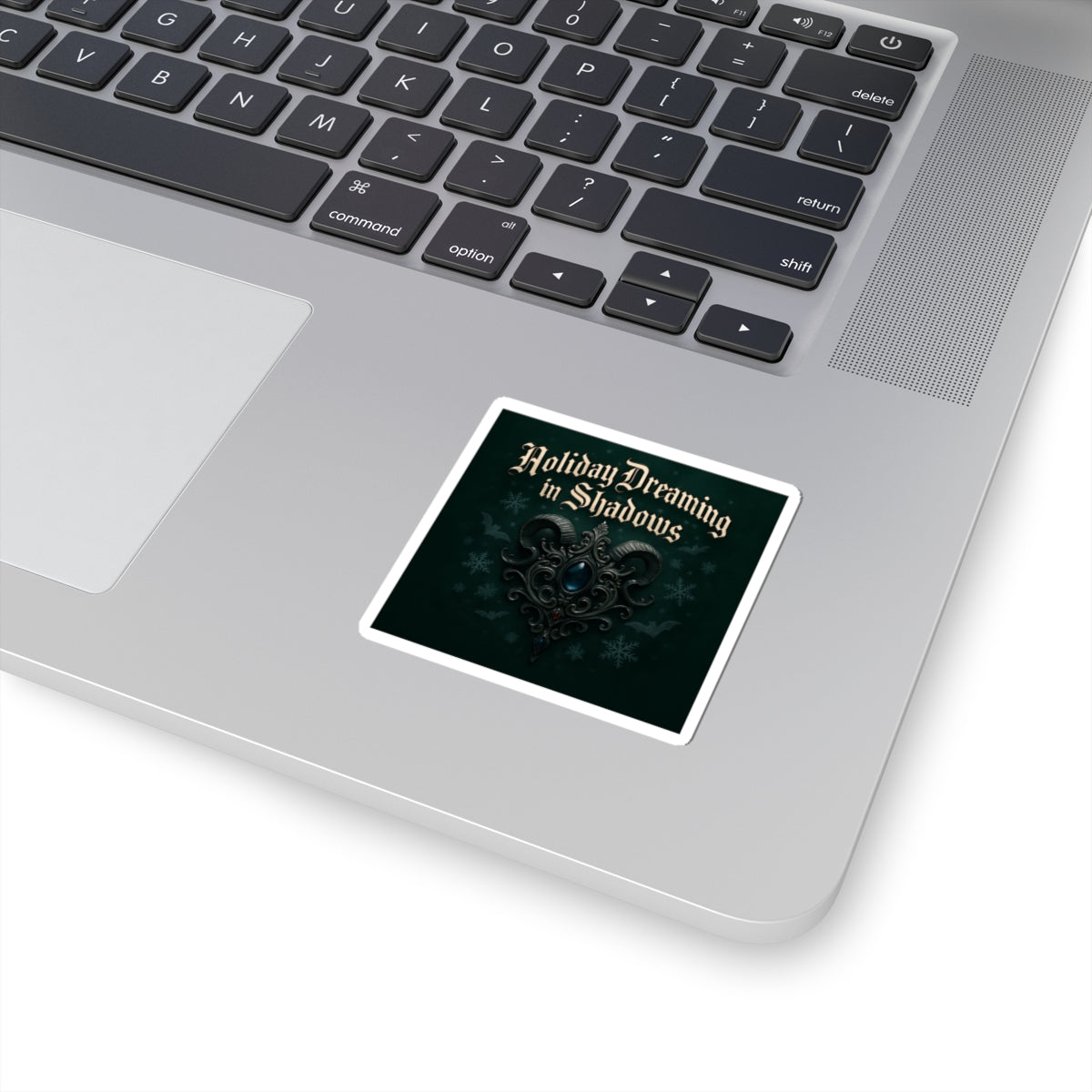 Holiday Dreaming in Shadows Sticker