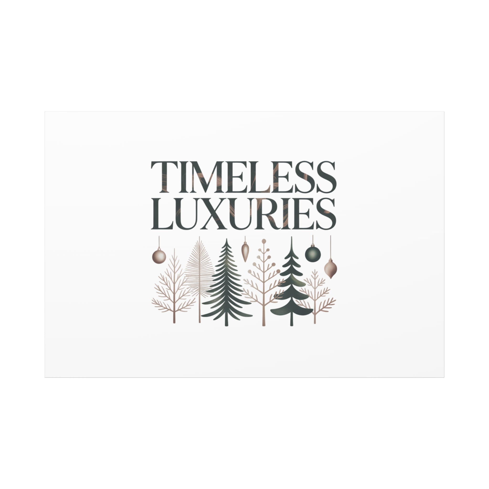 Timeless Luxuries Canvas | Heritage Style Christmas, Quiet Luxury Holiday Decor