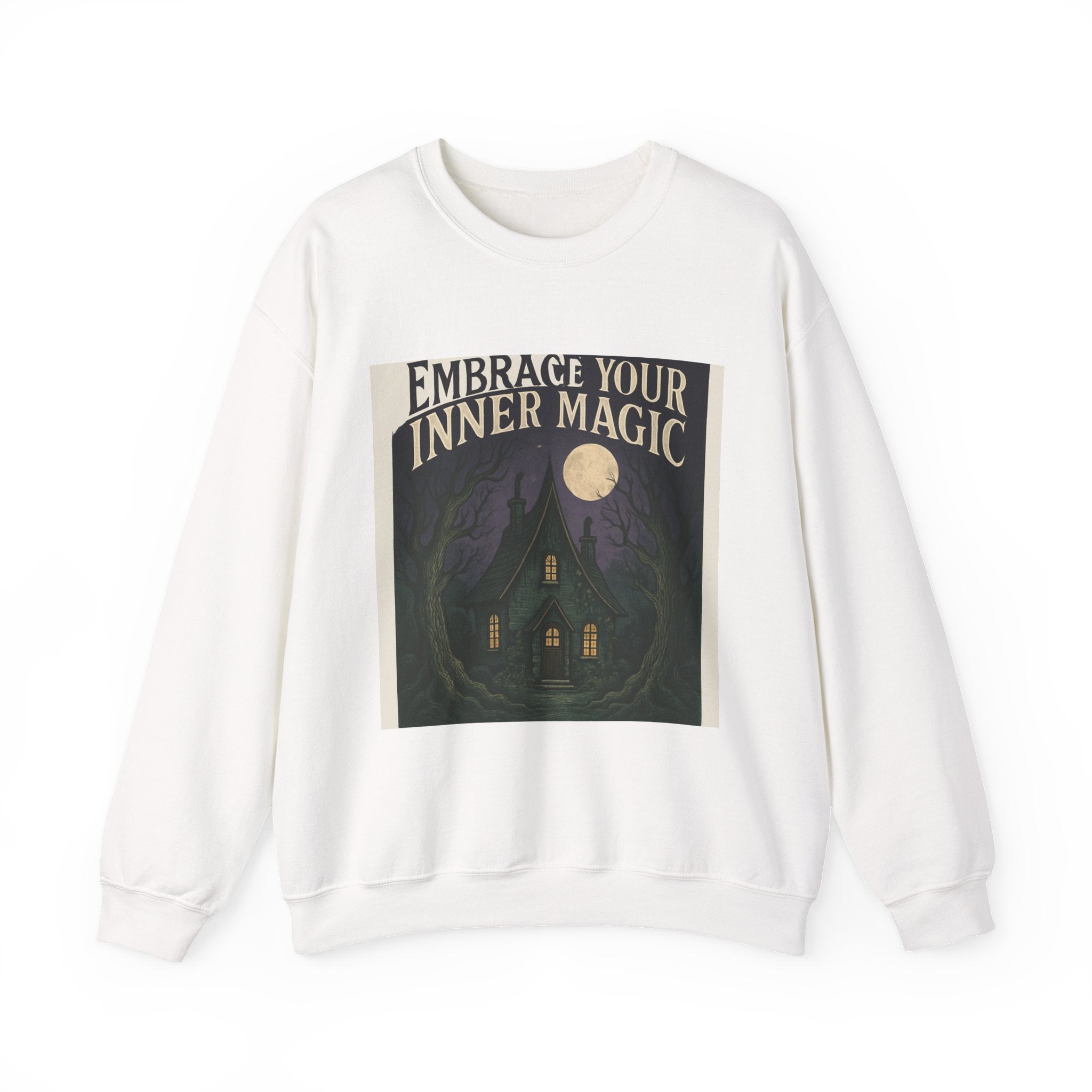 Magic Cottage Sweatshirt — "Embrace Your Inner Magic" Cozy Crewneck
