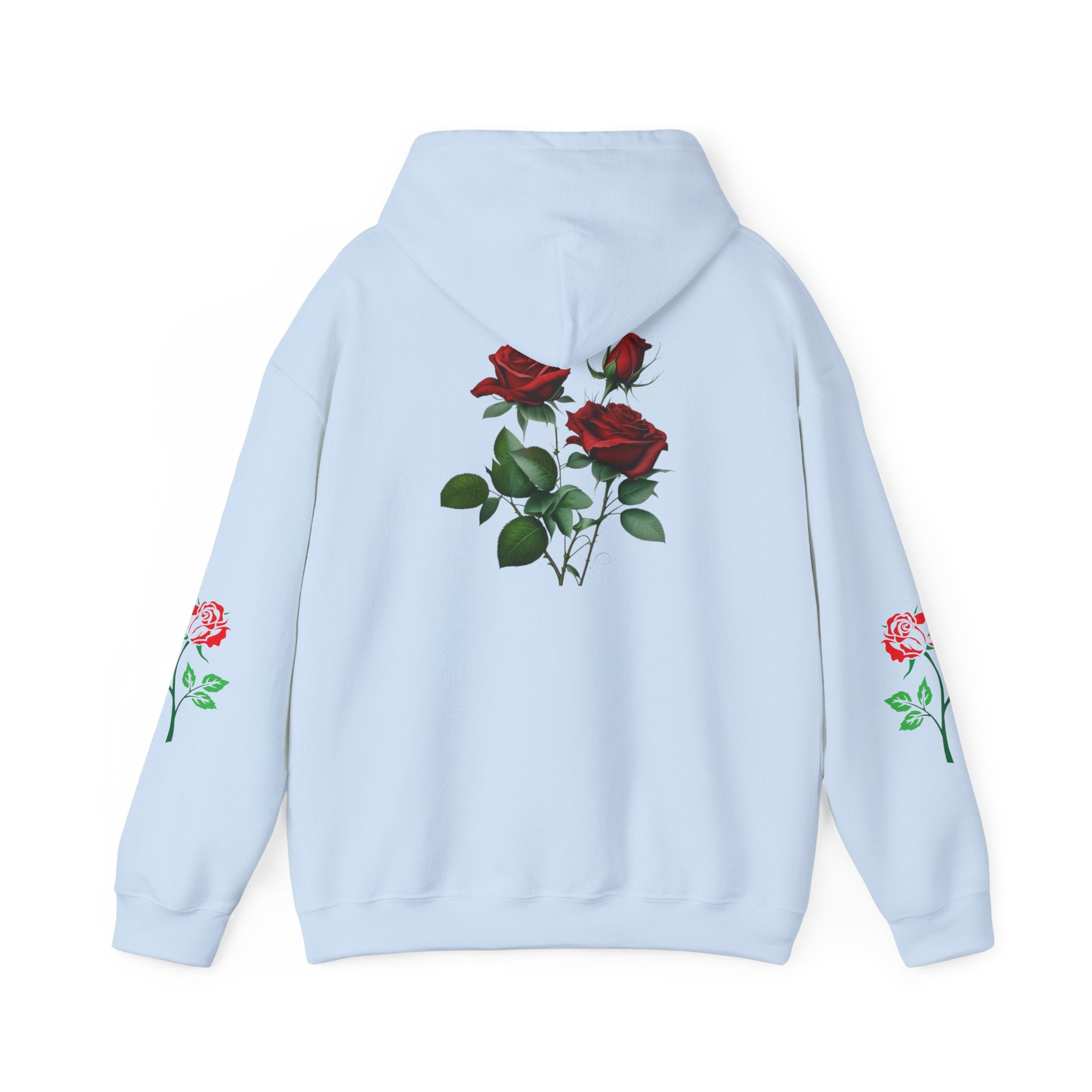 Stay Beautiful Rose Hoodie, Vintage Floral Sweatshirt, Unisex Gift, Cozy Layer, Perfect for Spring Style