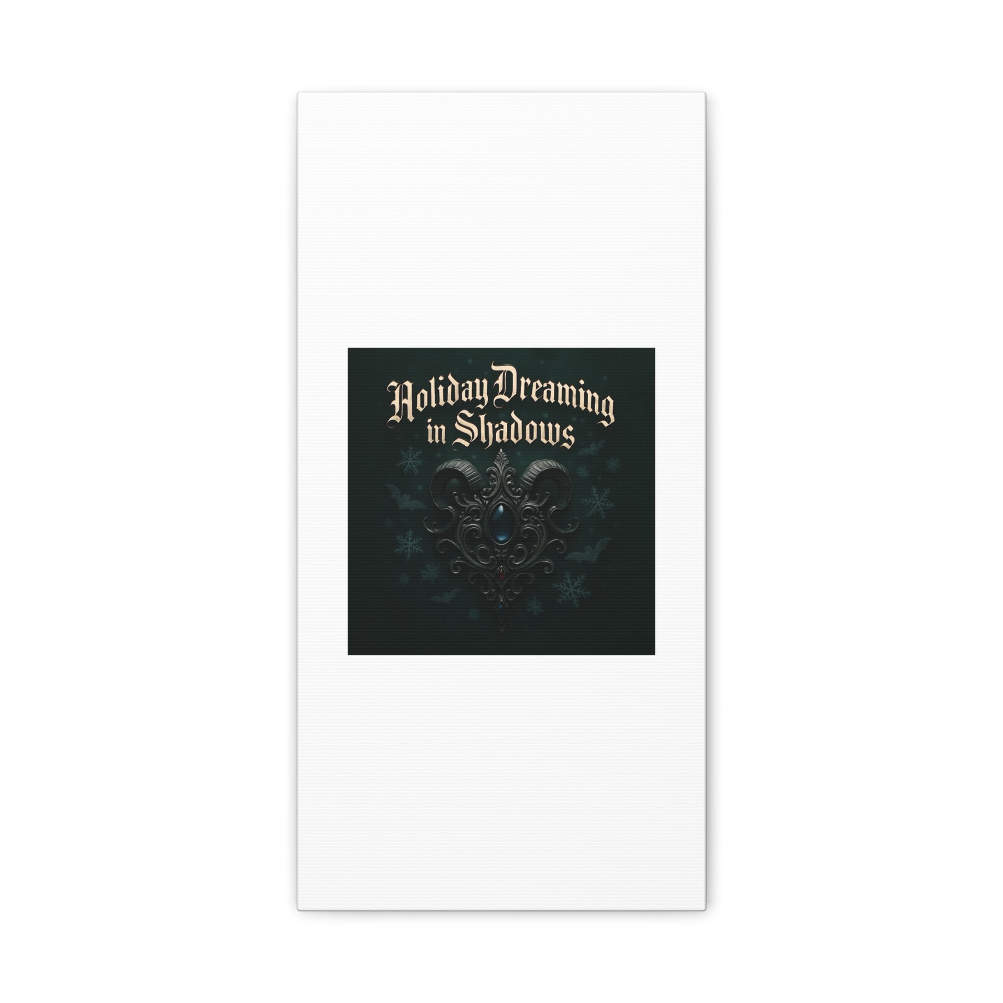 Holiday Dreaming in Shadows Canvas Art
