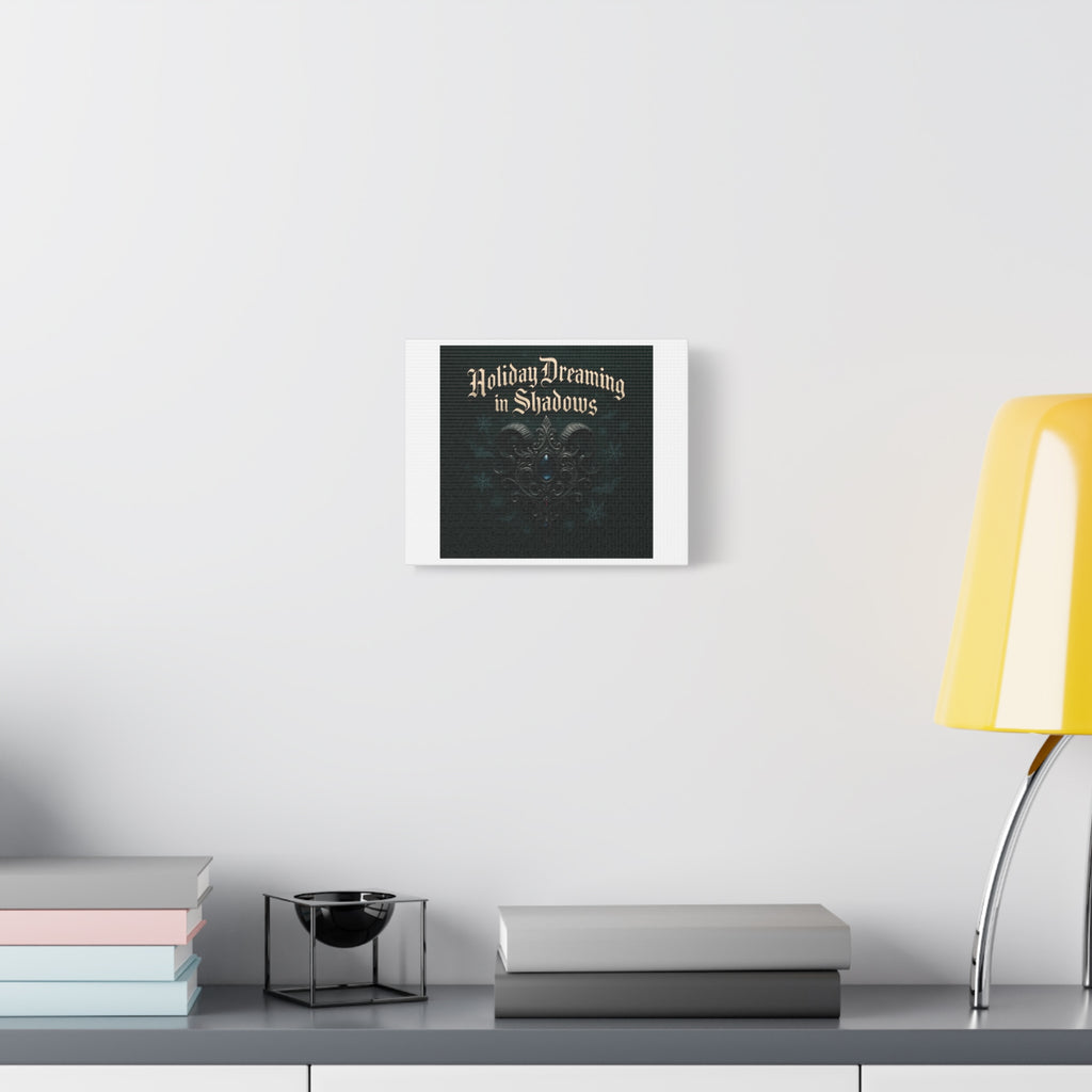 Holiday Dreaming in Shadows Canvas Art