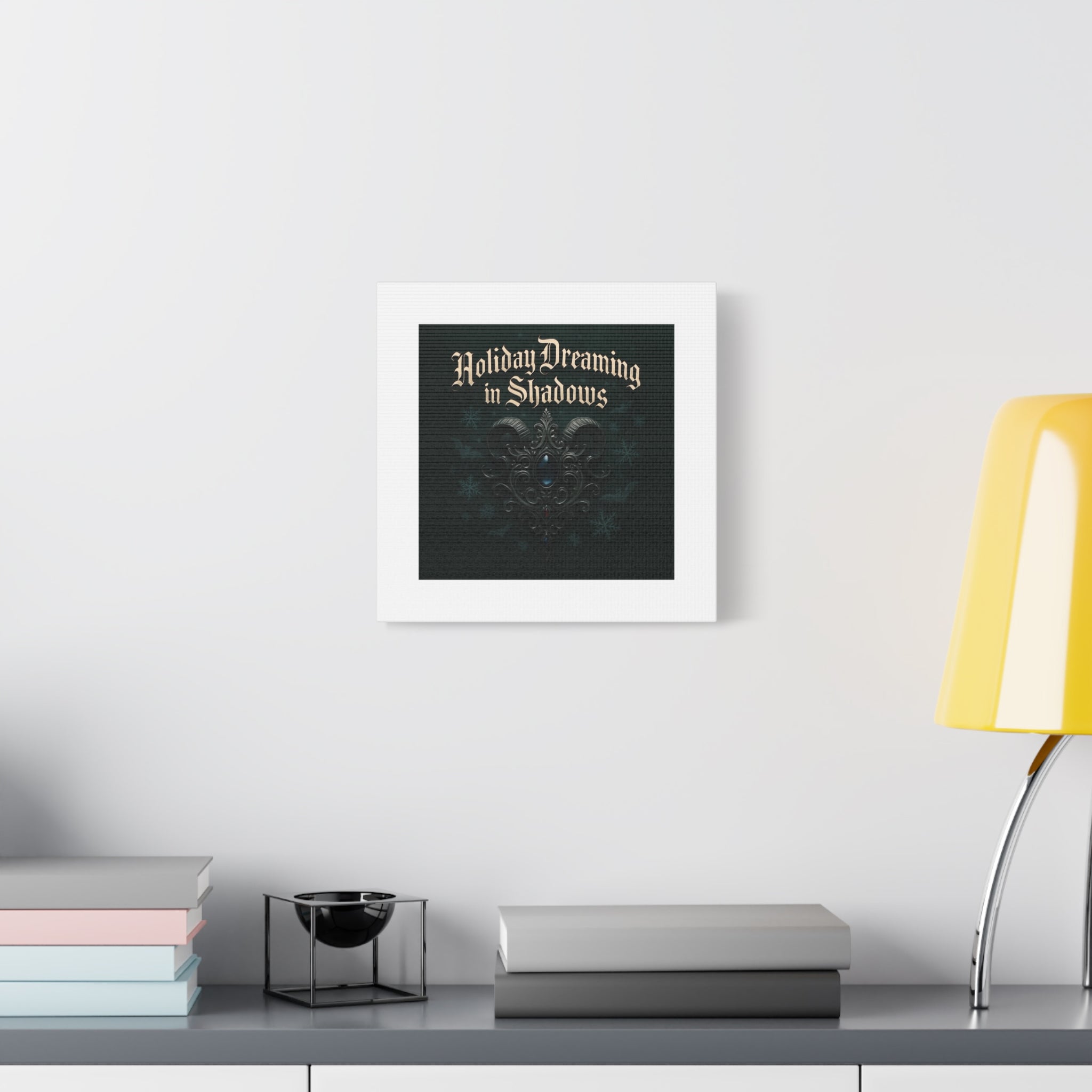 Holiday Dreaming in Shadows Canvas Art
