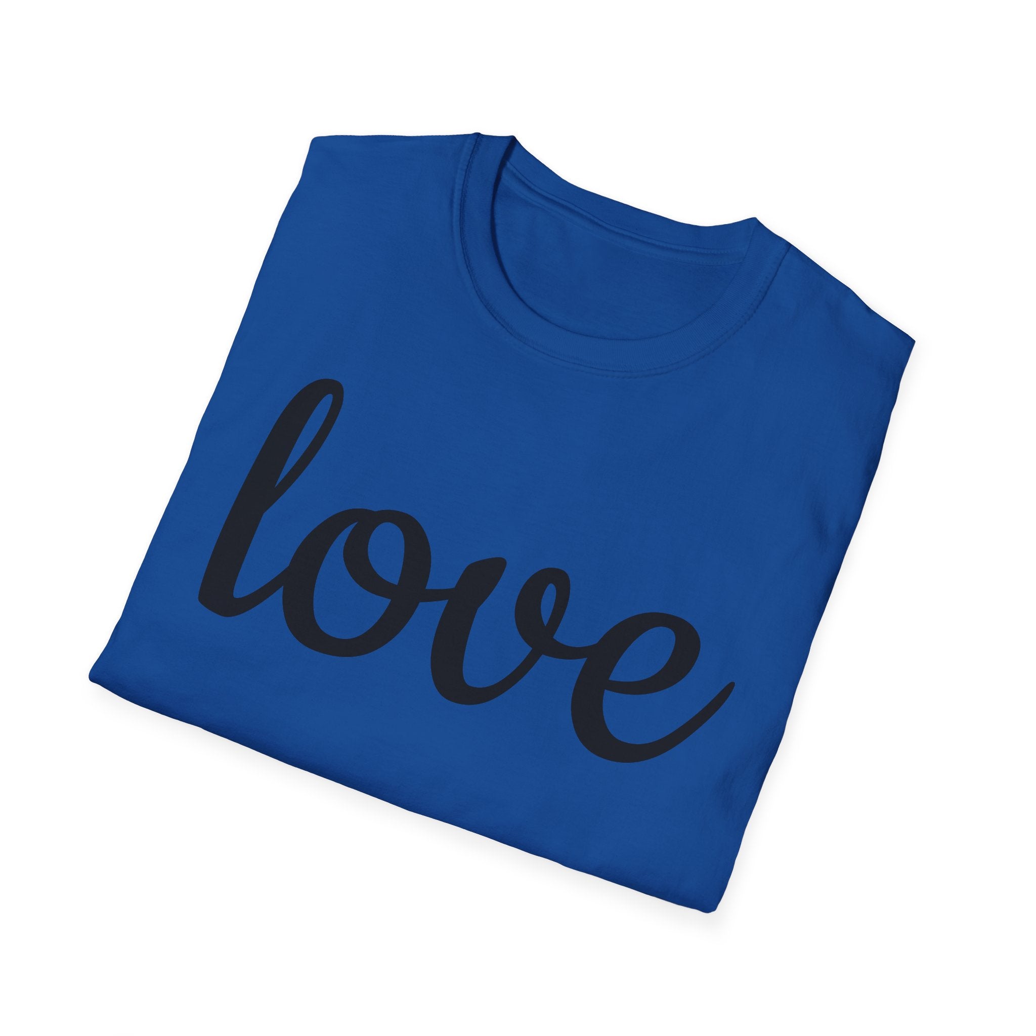 Love Unisex Softstyle T-Shirt, Cute Graphic Tee, Casual Wear, Gift for Friends, Valentine's Day, Everyday Style