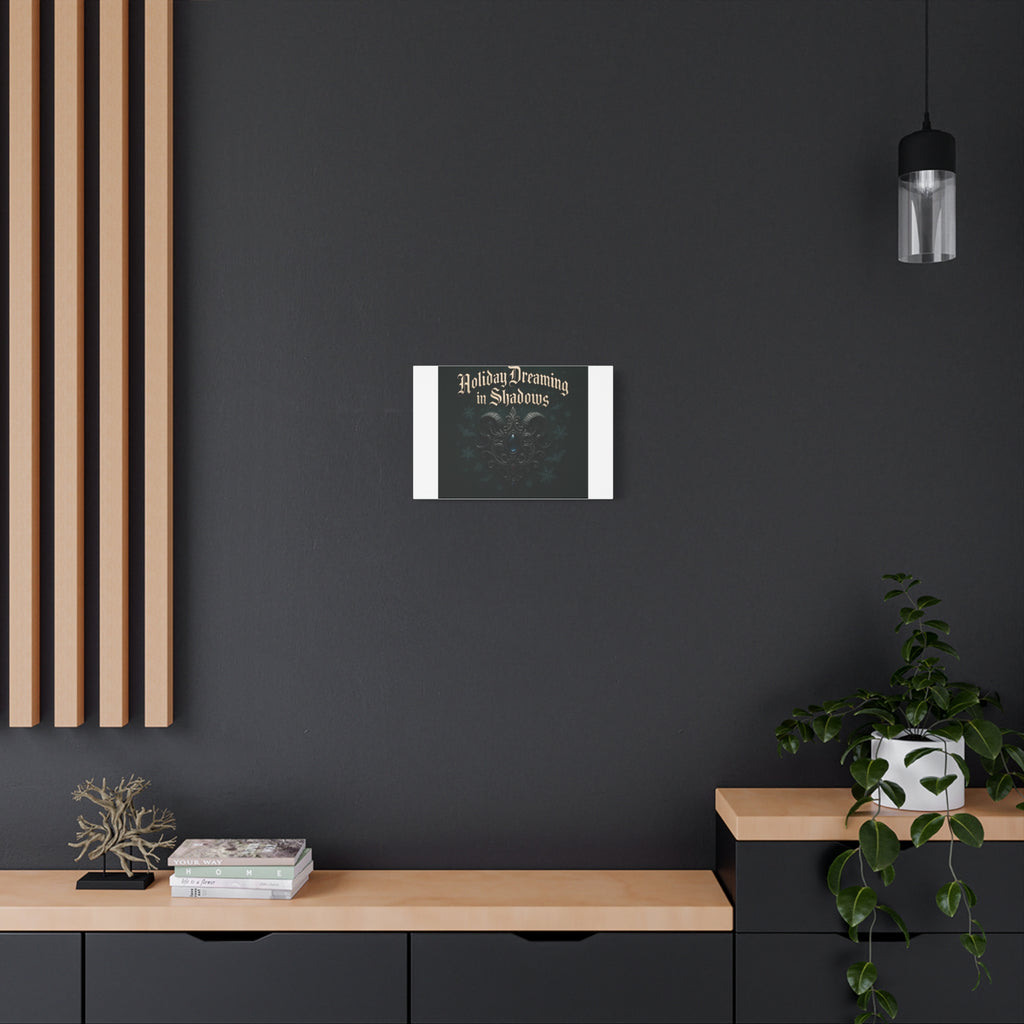 Holiday Dreaming in Shadows Canvas Art
