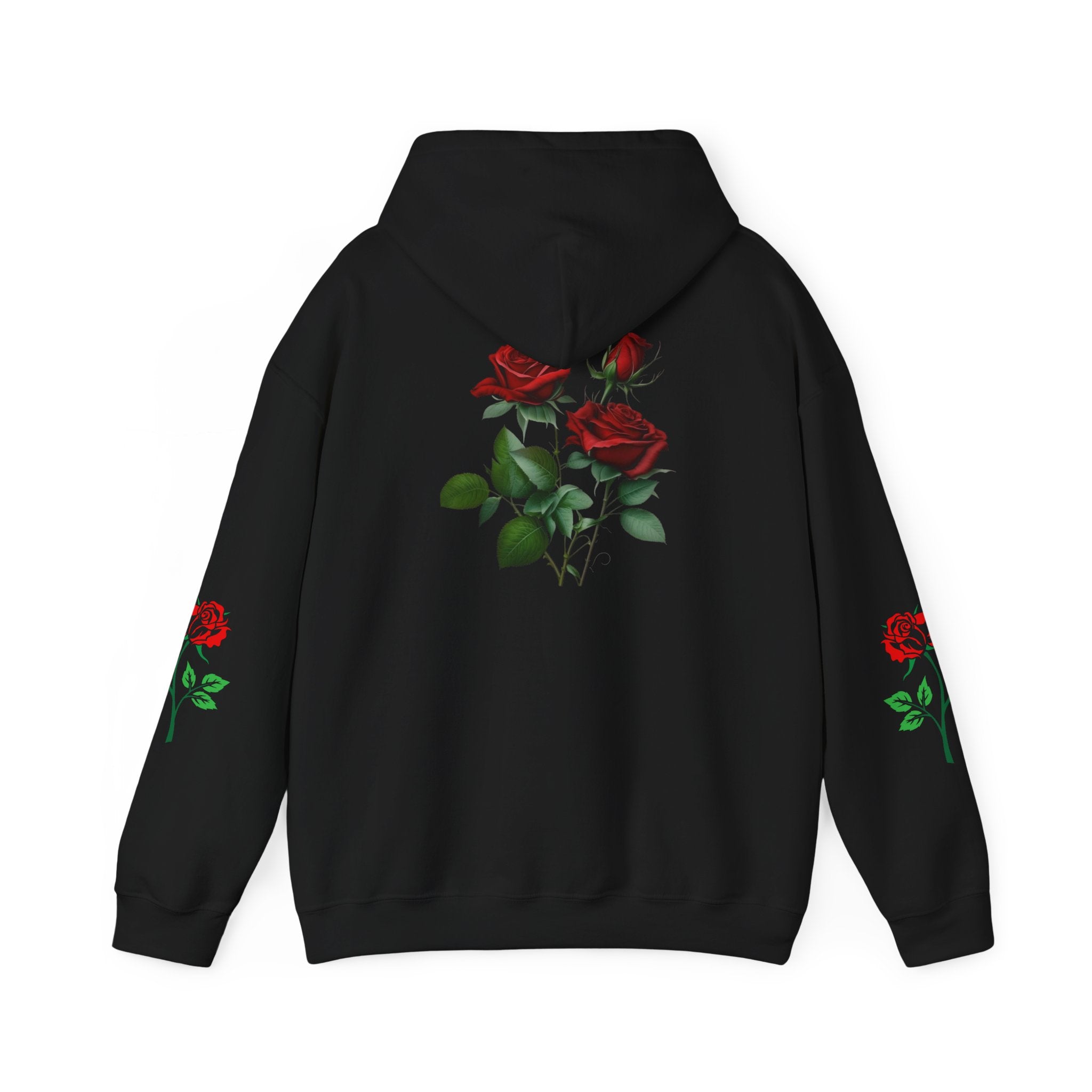 Stay Beautiful Rose Hoodie, Vintage Floral Sweatshirt, Unisex Gift, Cozy Layer, Perfect for Spring Style