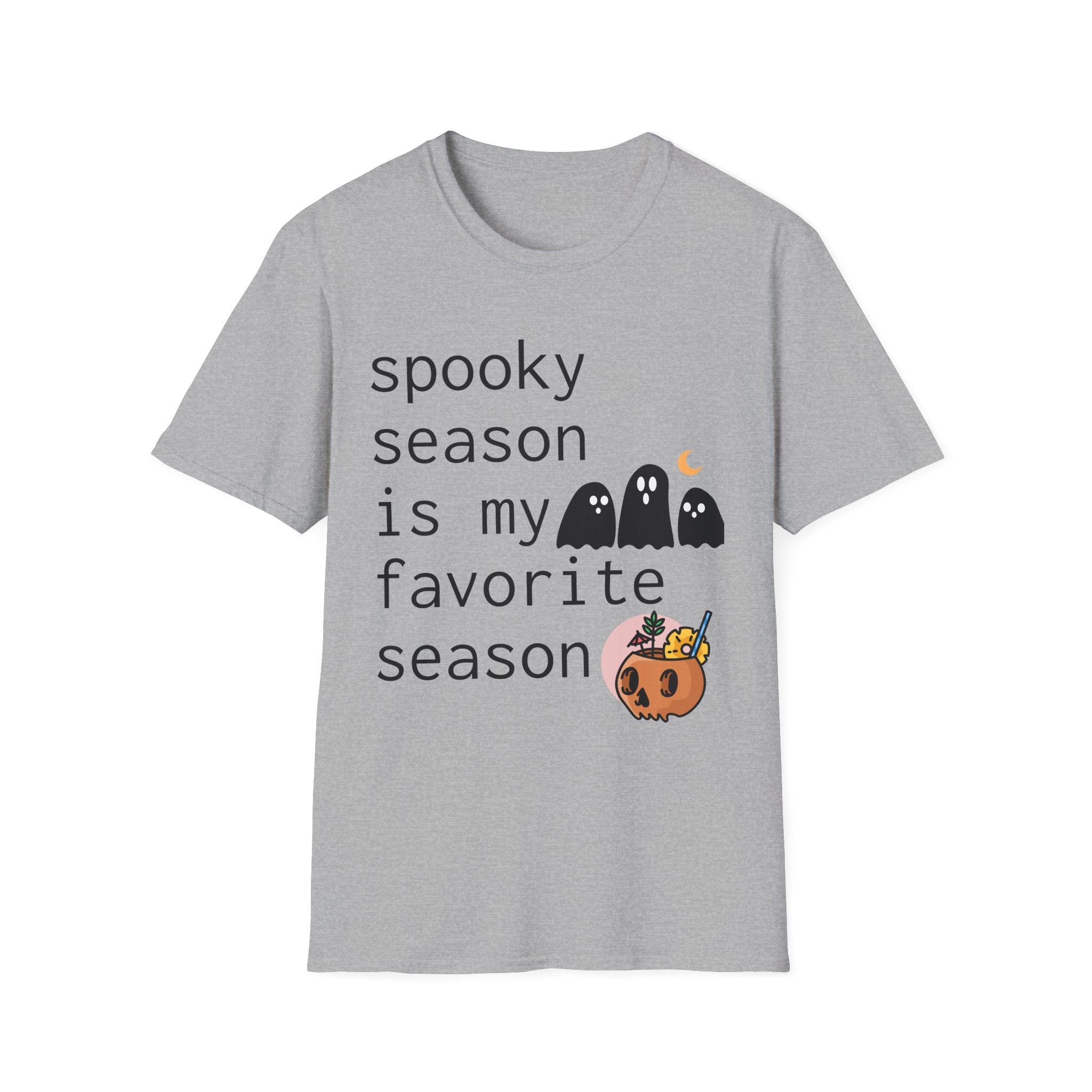 Halloween Vibes T-Shirt, Spooky Season Shirt, October Tee, Scary Clothing, Trick or Treat Top