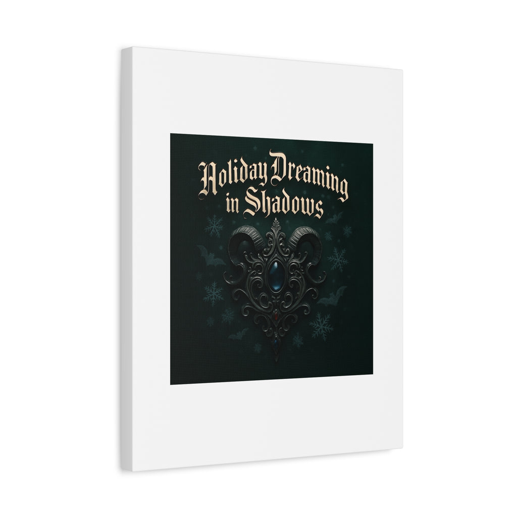 Holiday Dreaming in Shadows Canvas Art