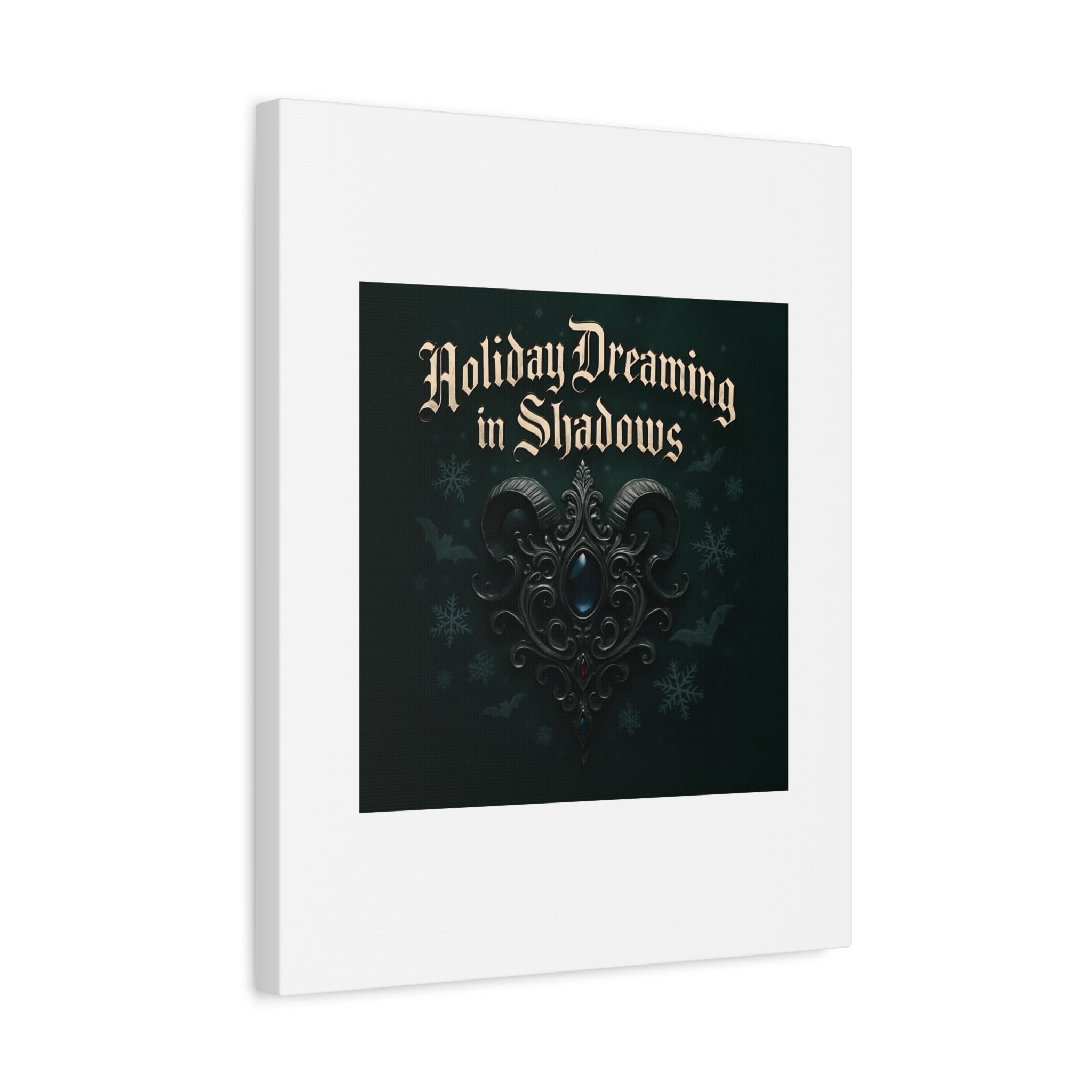 Holiday Dreaming in Shadows Canvas Art