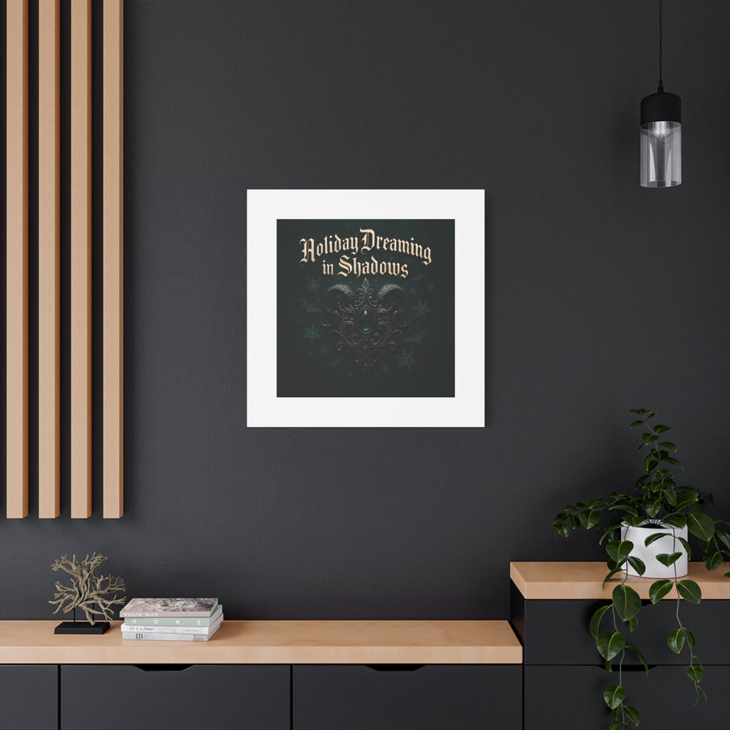 Holiday Dreaming in Shadows Canvas Art