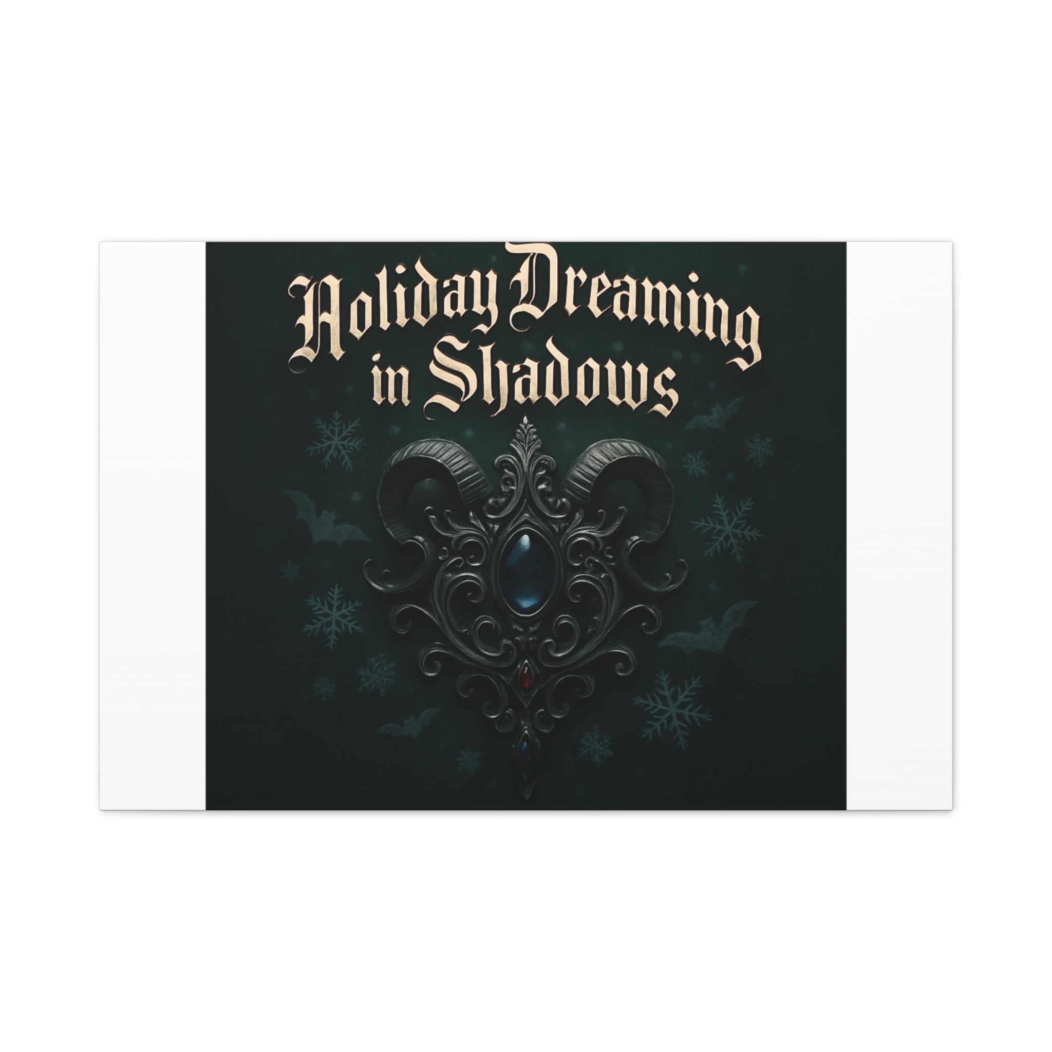 Holiday Dreaming in Shadows Canvas Art