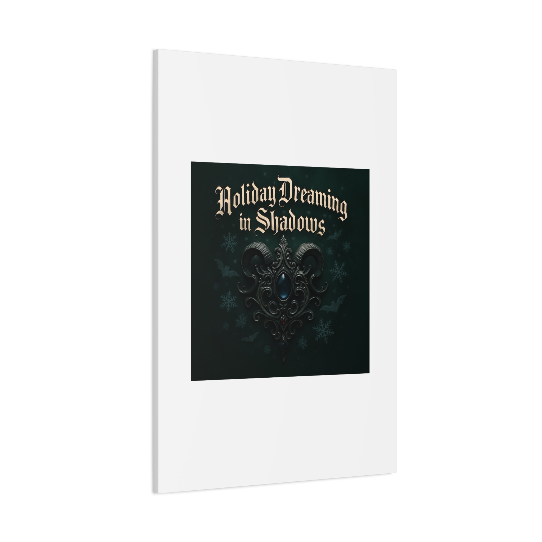 Holiday Dreaming in Shadows Canvas Art
