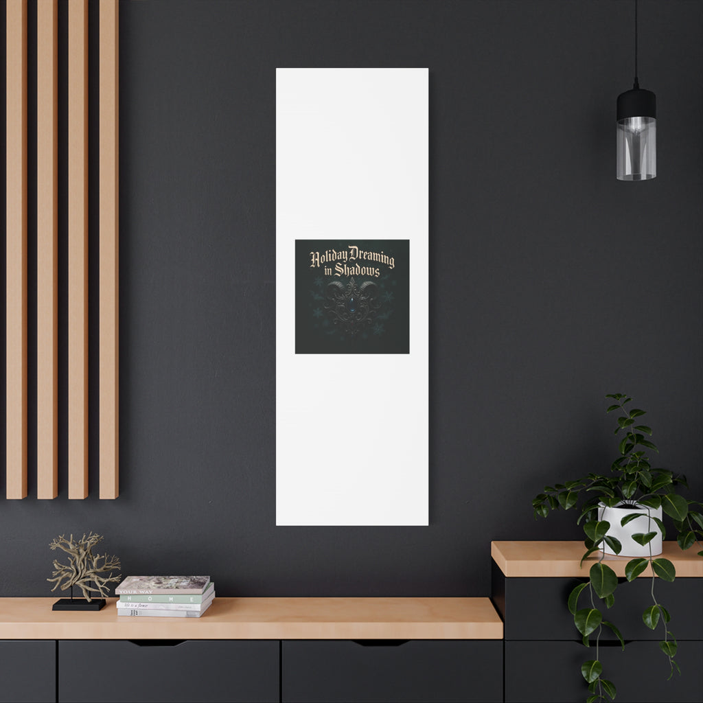 Holiday Dreaming in Shadows Canvas Art