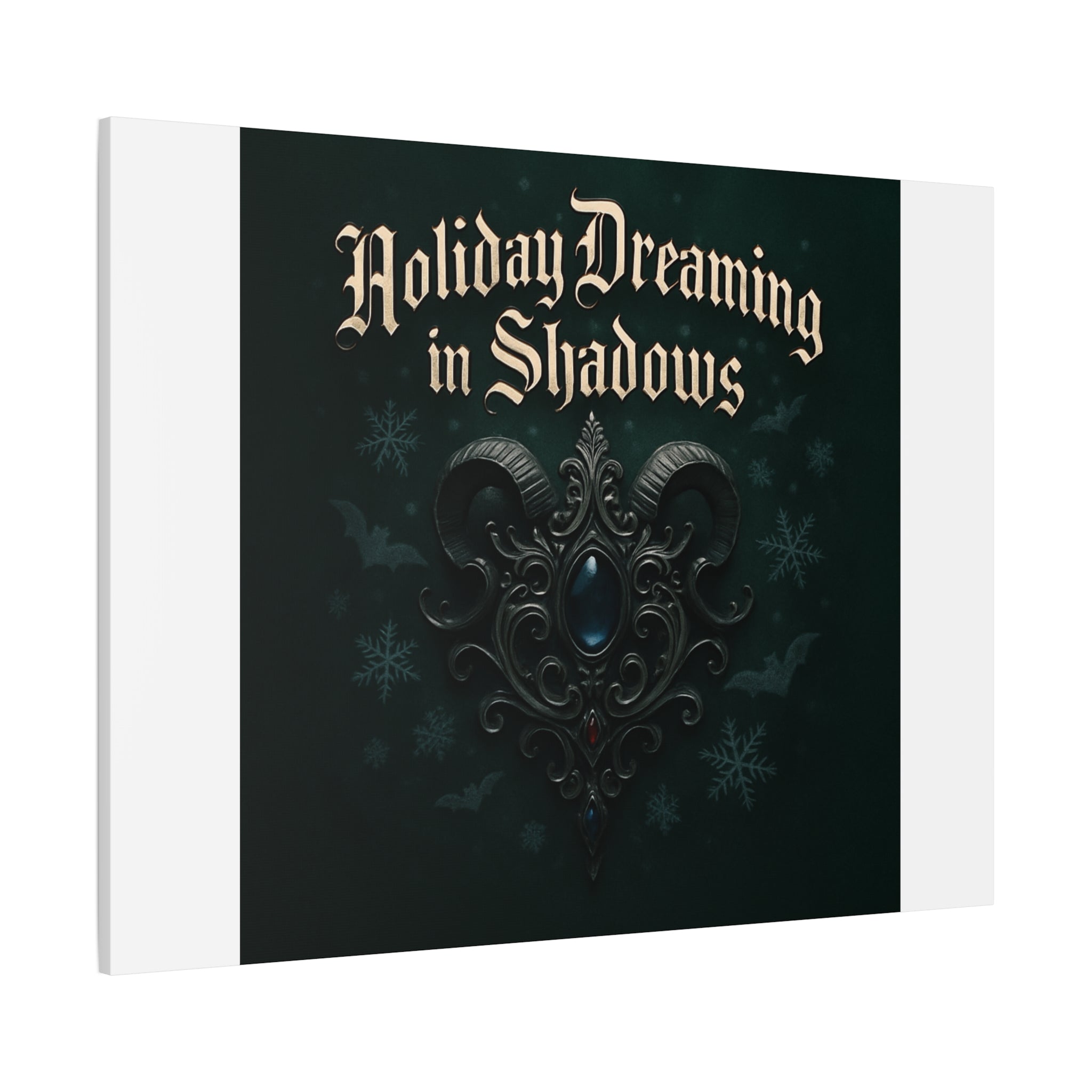 Holiday Dreaming in Shadows Canvas Art