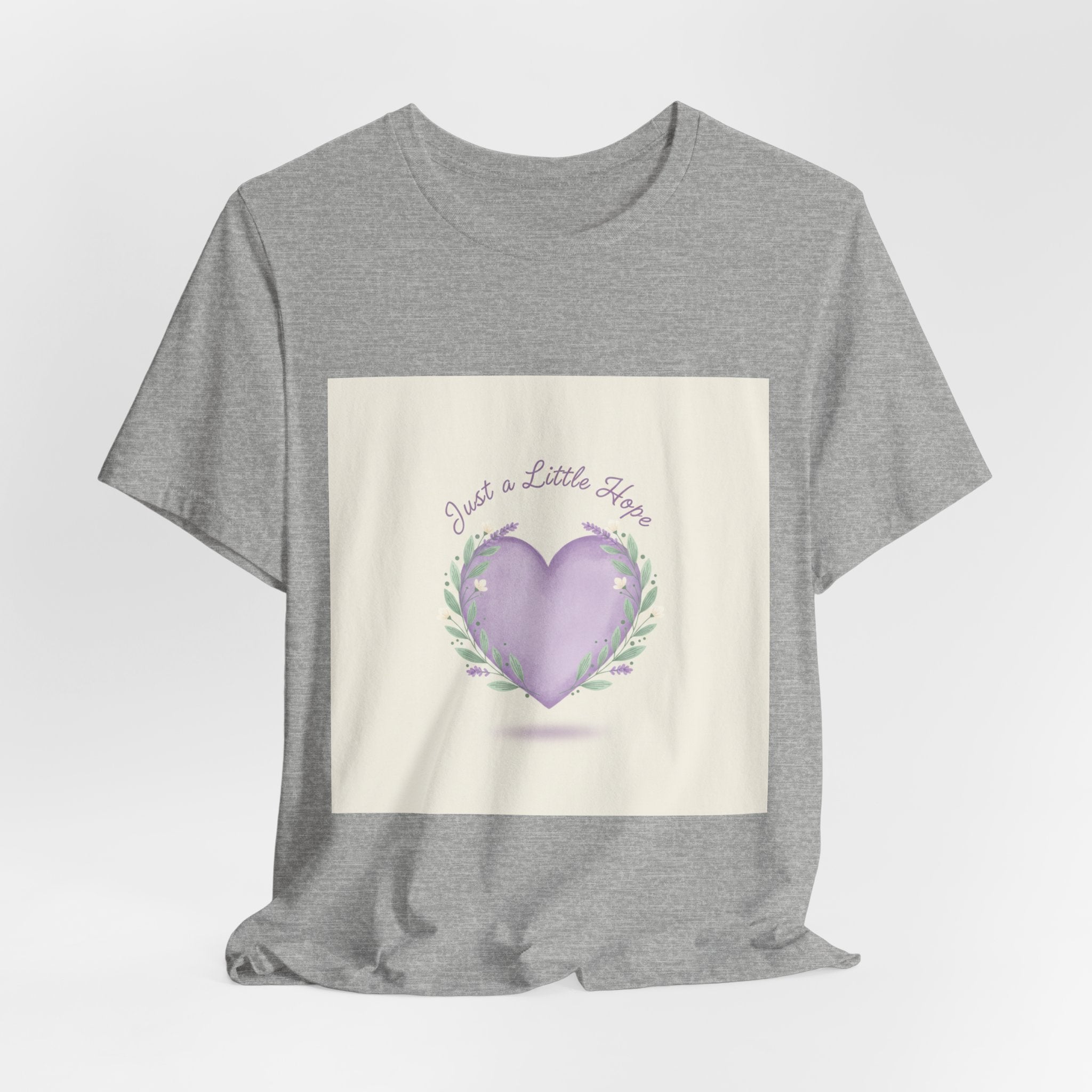 Just a Little Hope Tee | encouraging shirt, uplifting slogan tee